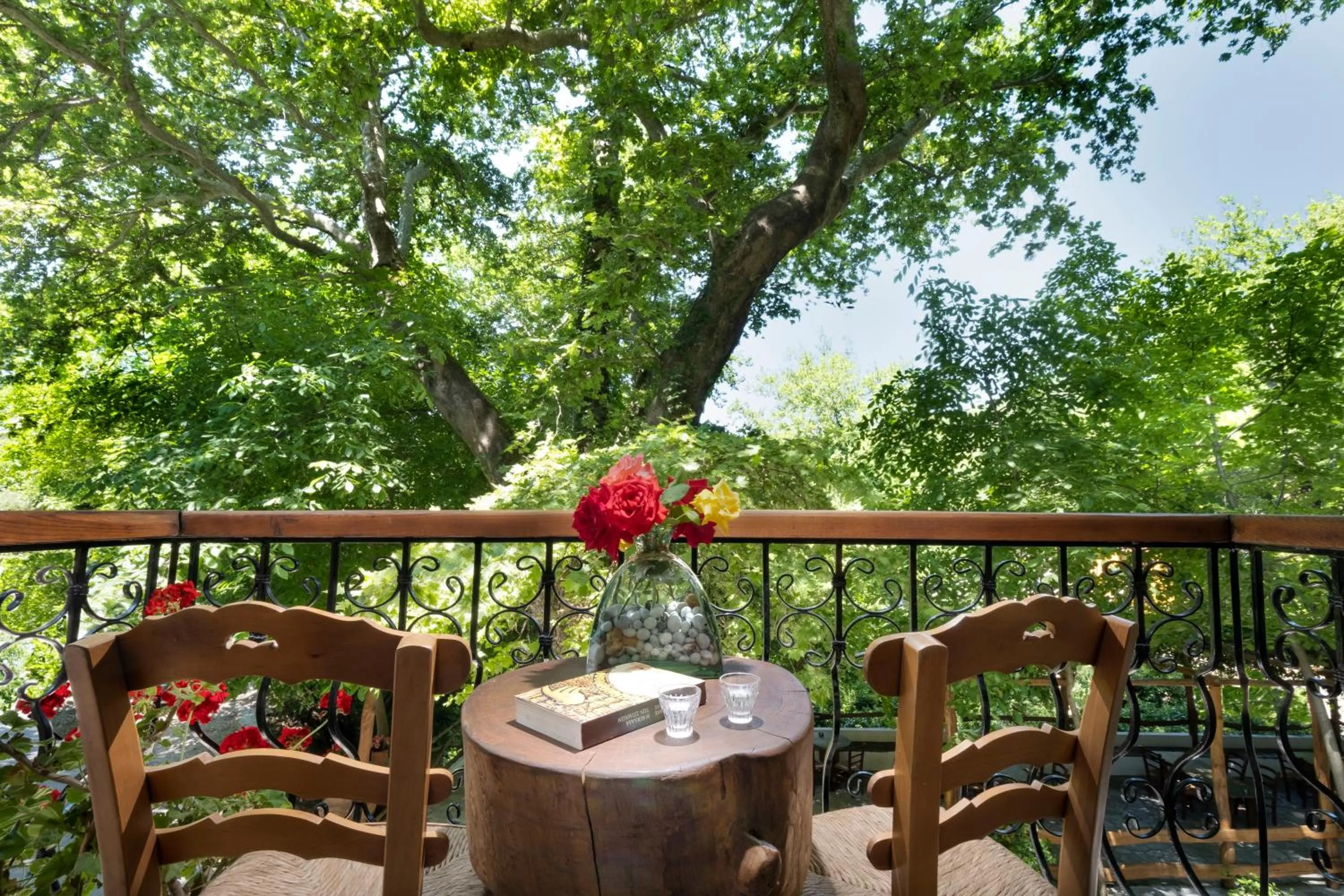 Balcony/Terrace in Palios Stathmos
