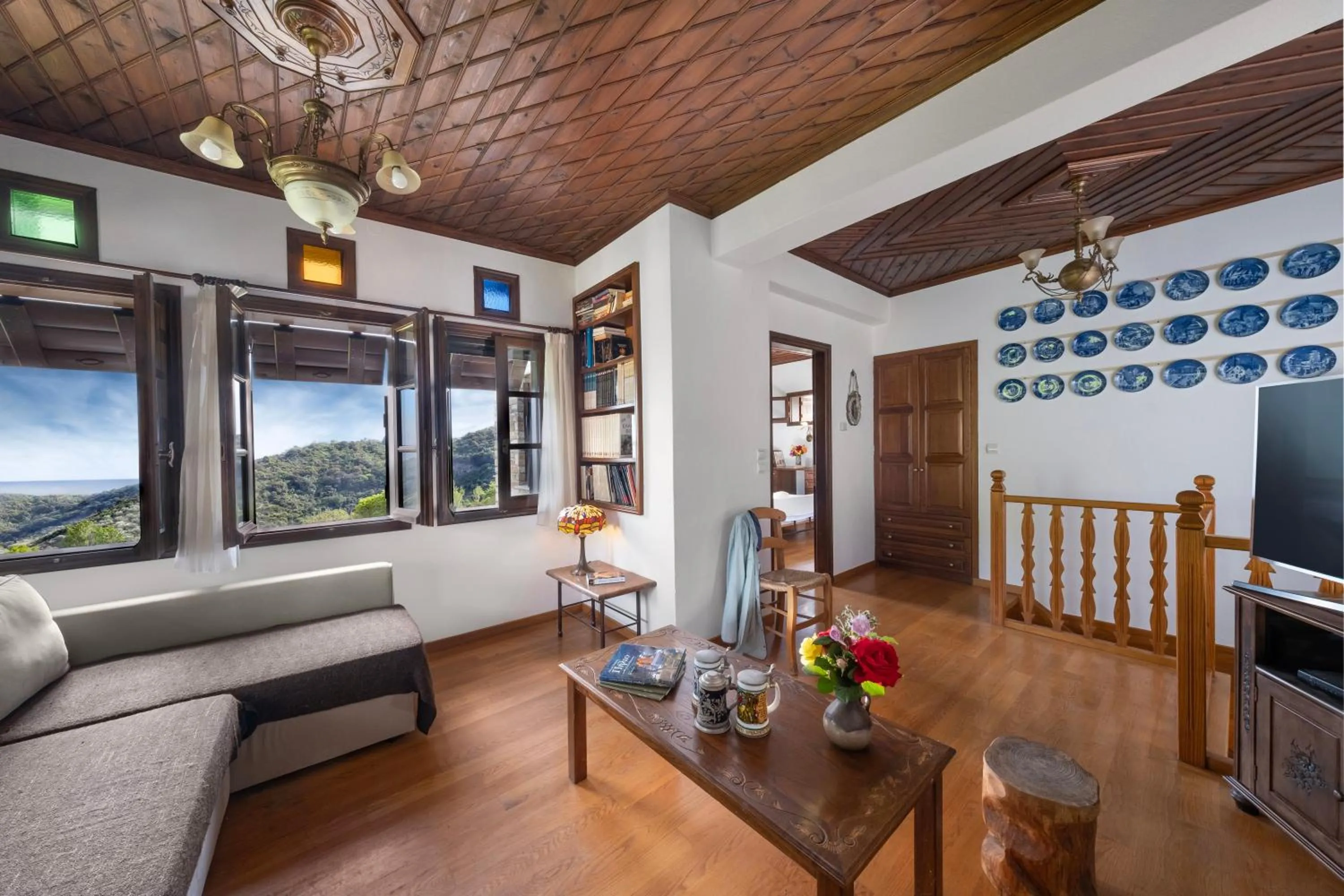 Living room in Palios Stathmos