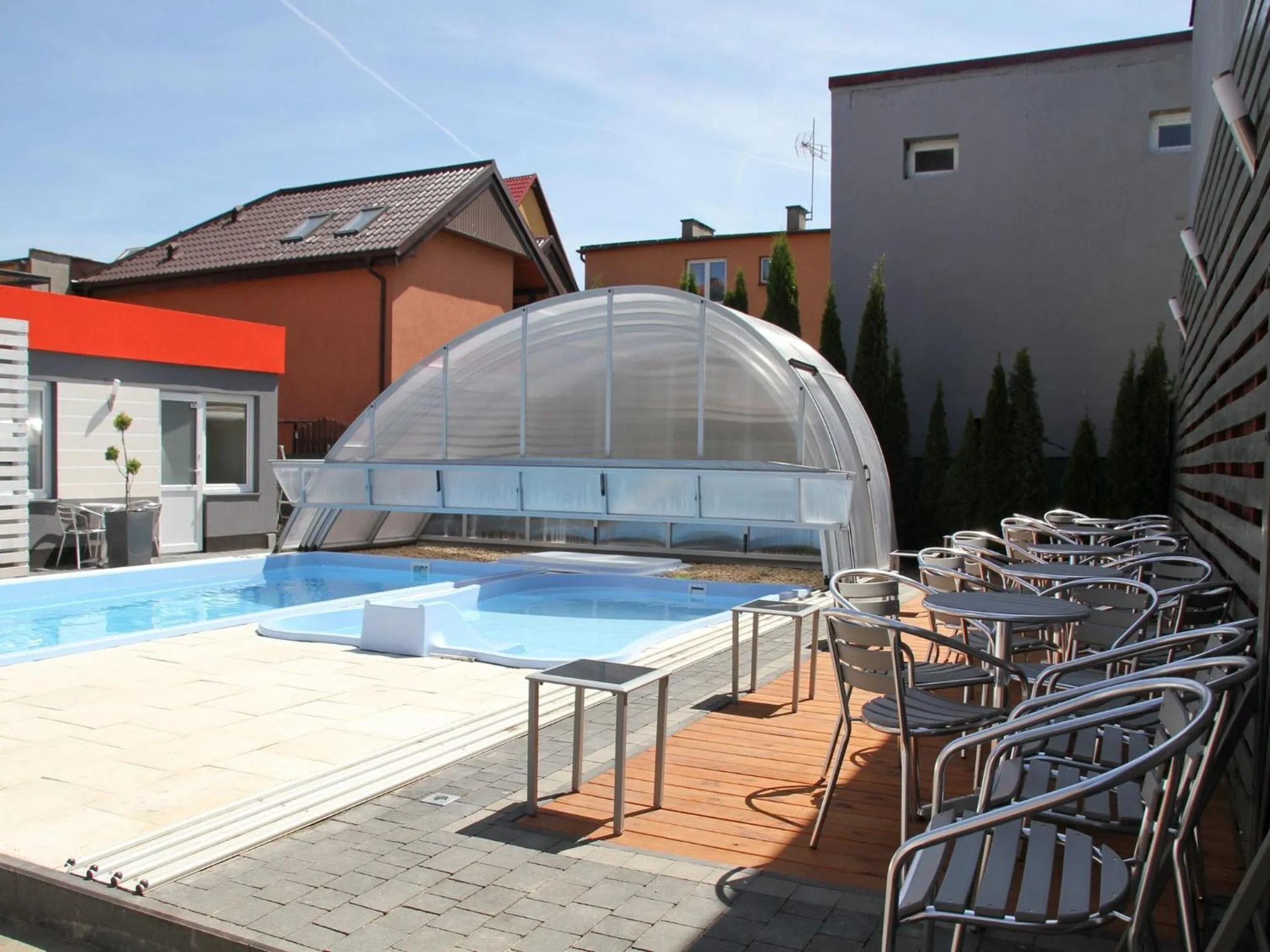 Swimming pool in Pokoje Gościnne Dask Aqua Holiday