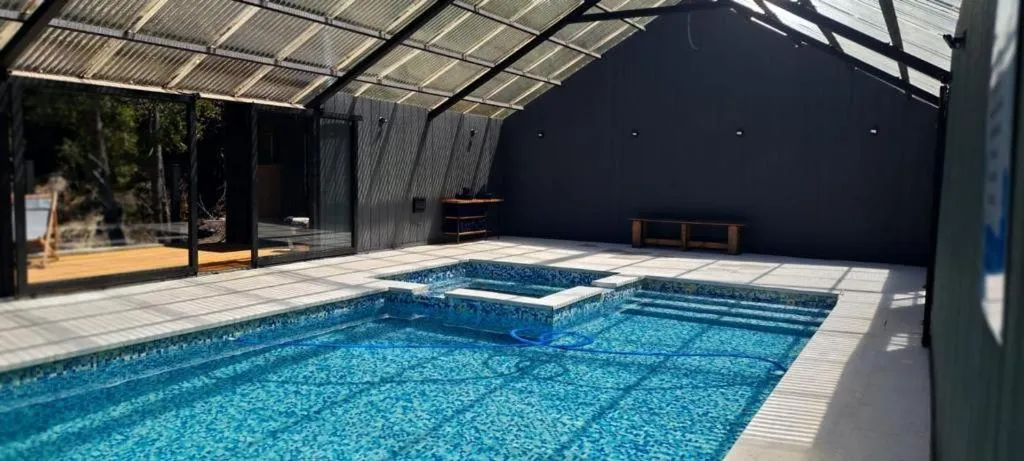 Swimming pool in Del Caballero Hotel