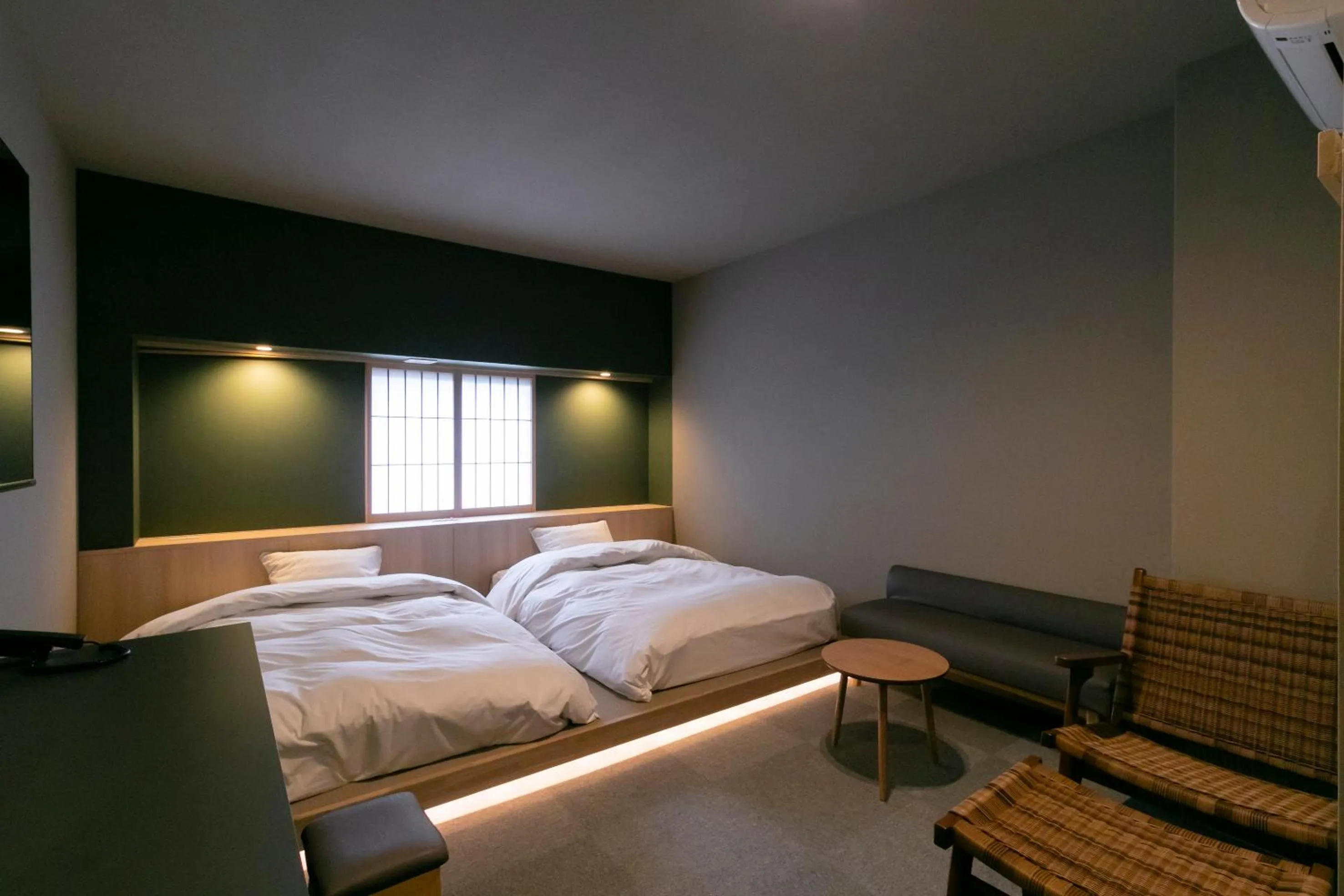 Bed in Ureshino Onsen Yadoya Uchiroji