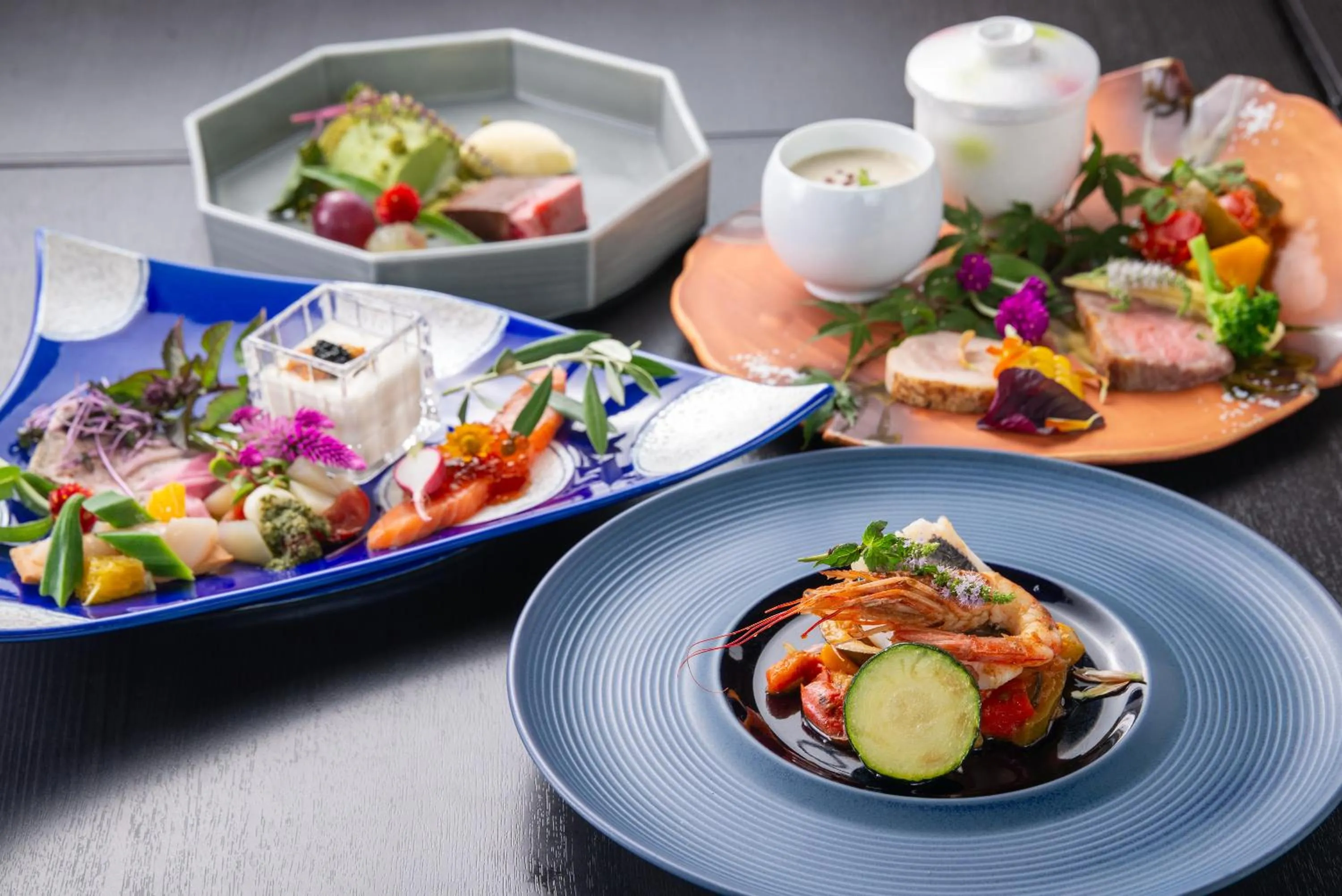 Food close-up in Ureshino Onsen Yadoya Uchiroji