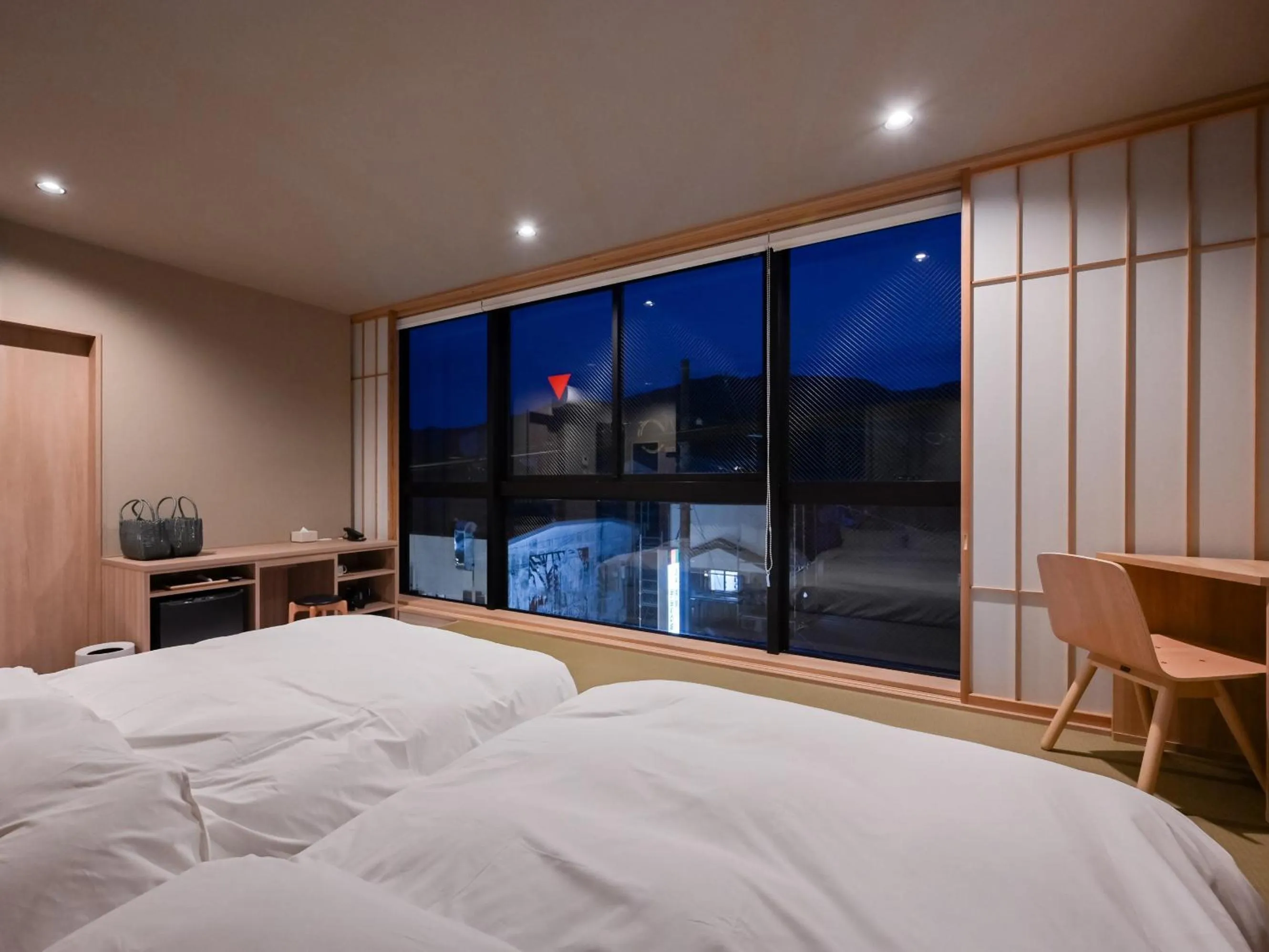 Bedroom, Bed in Ureshino Onsen Yadoya Uchiroji