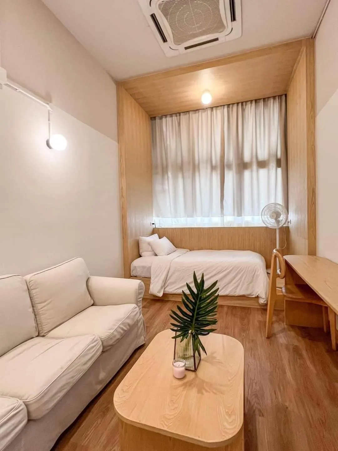 Bed in La Moon House