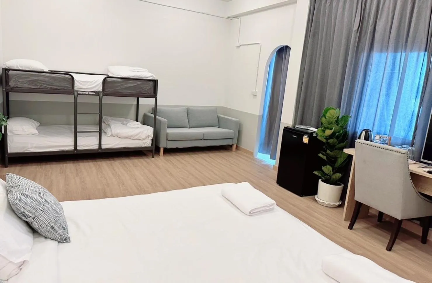 Bed in La Moon House