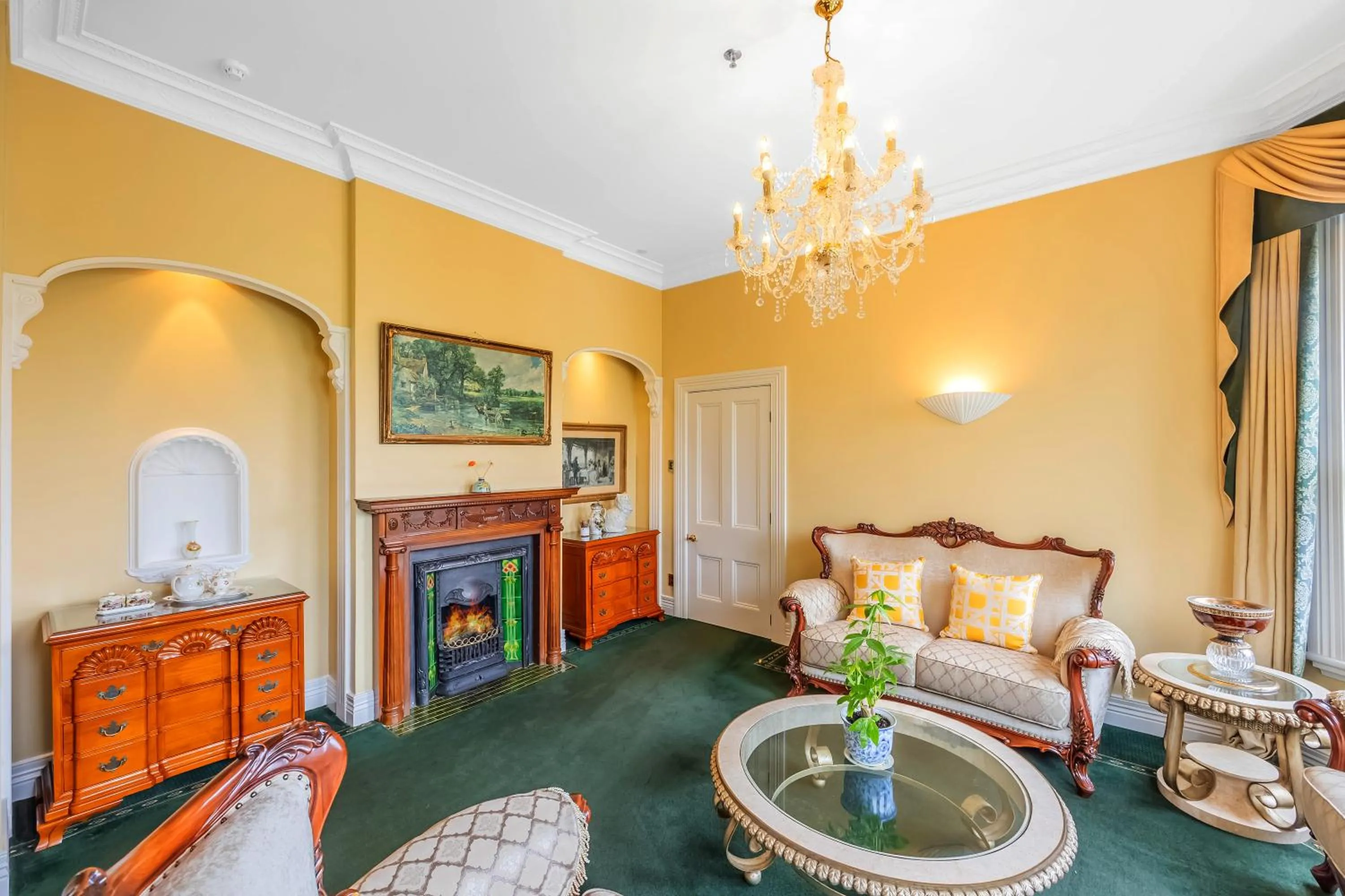 Seating area in Aachen House