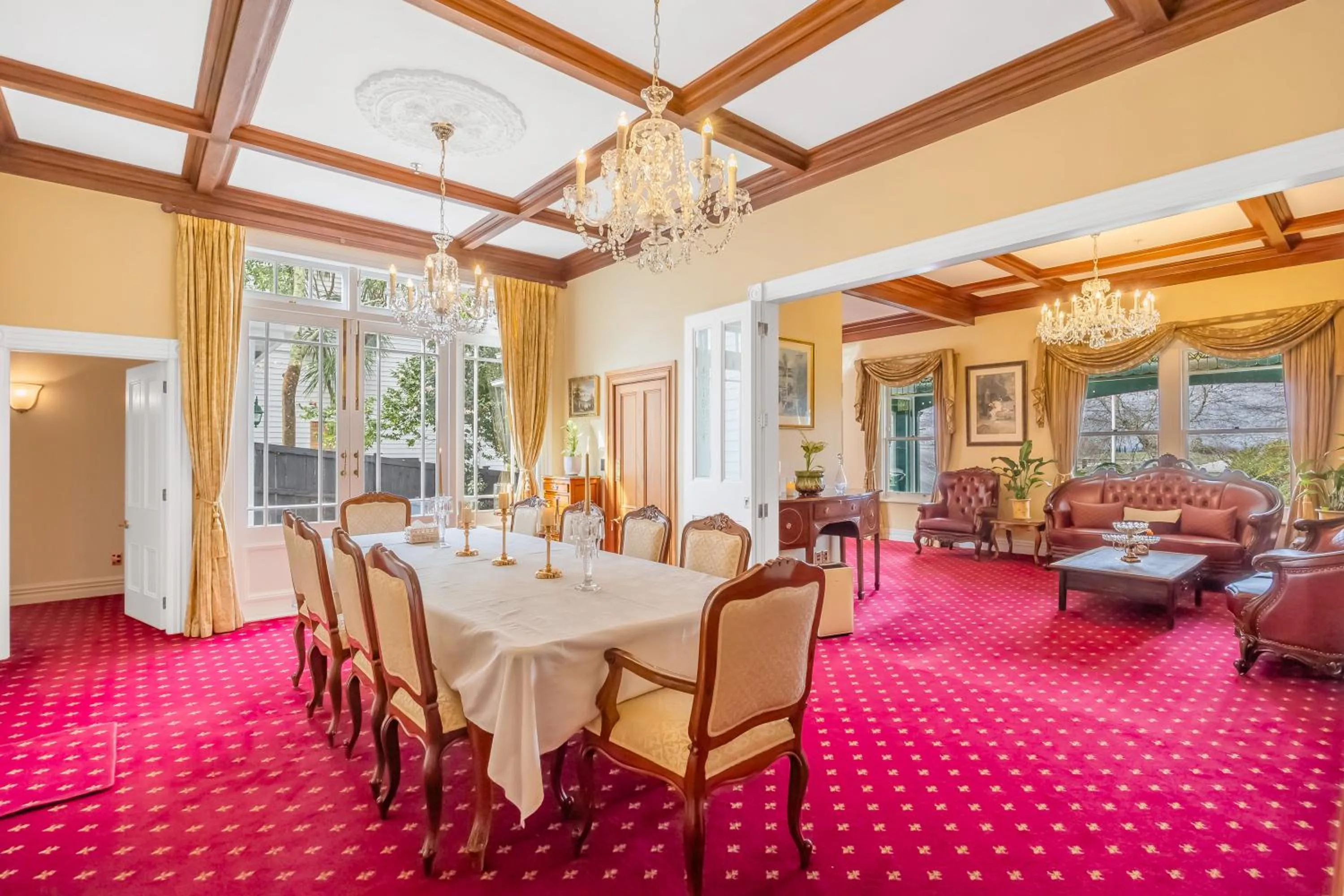 Seating area in Aachen House