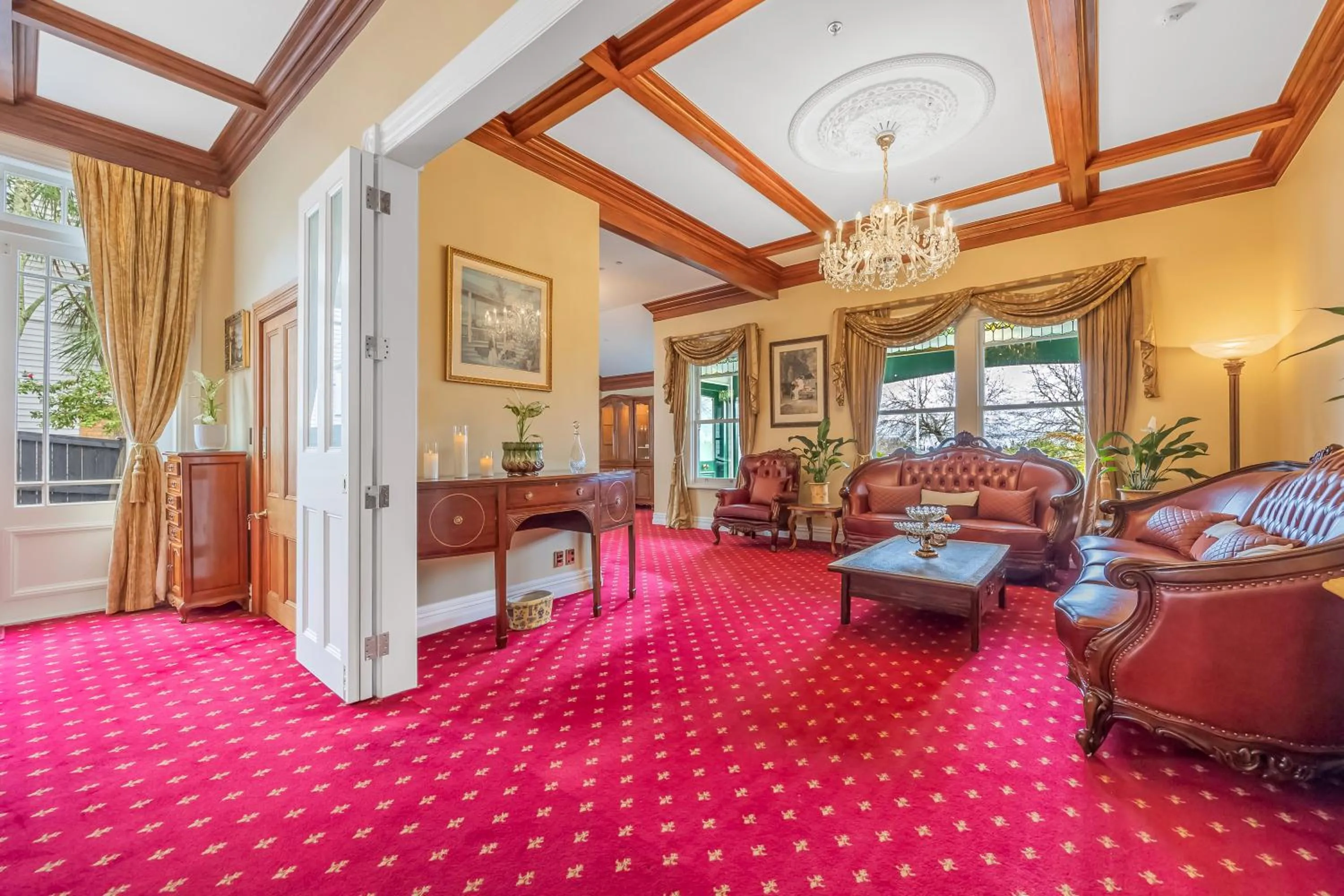 Seating area in Aachen House