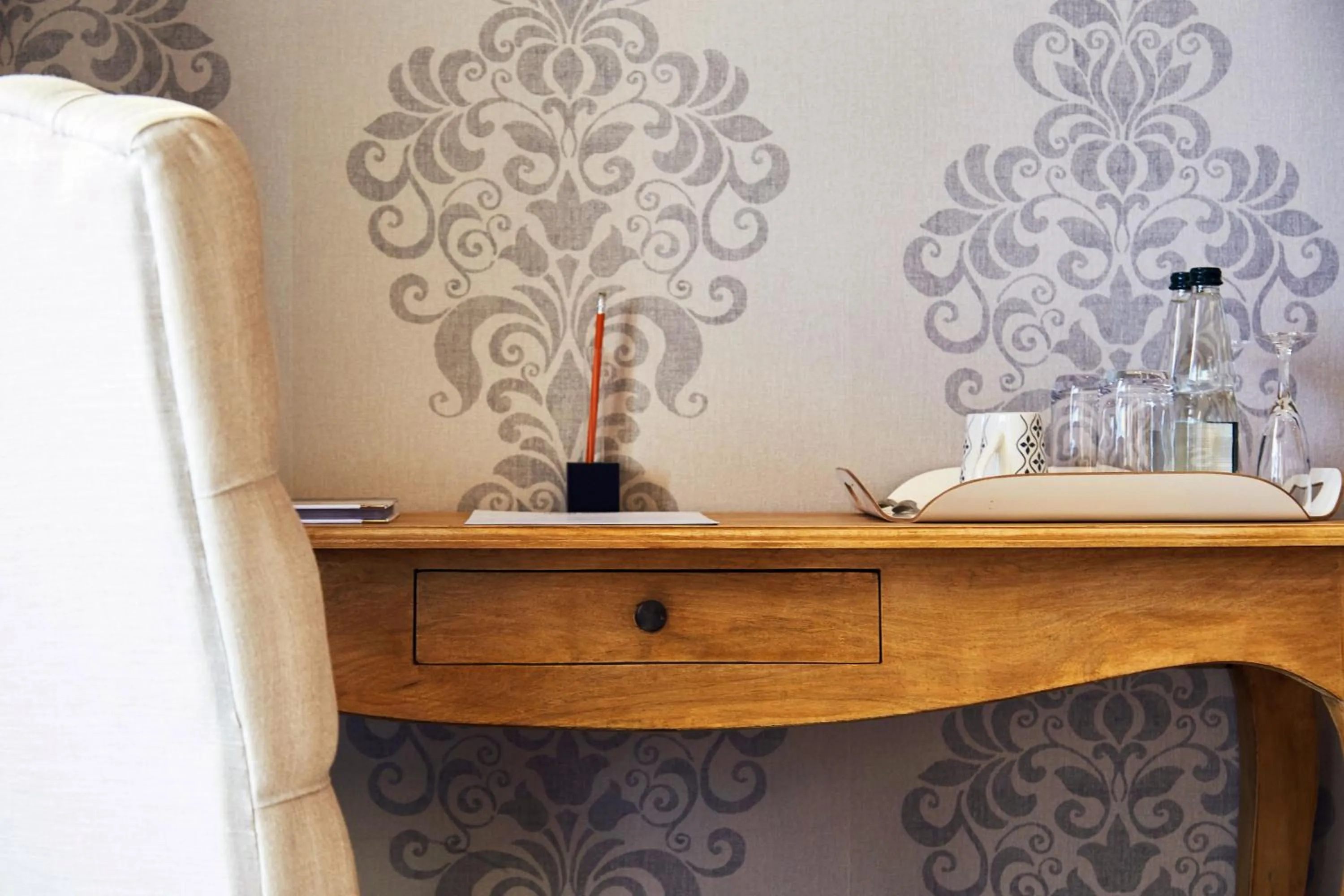 Bedroom in Domaine de Chalvêches Hôtel SPA 4*