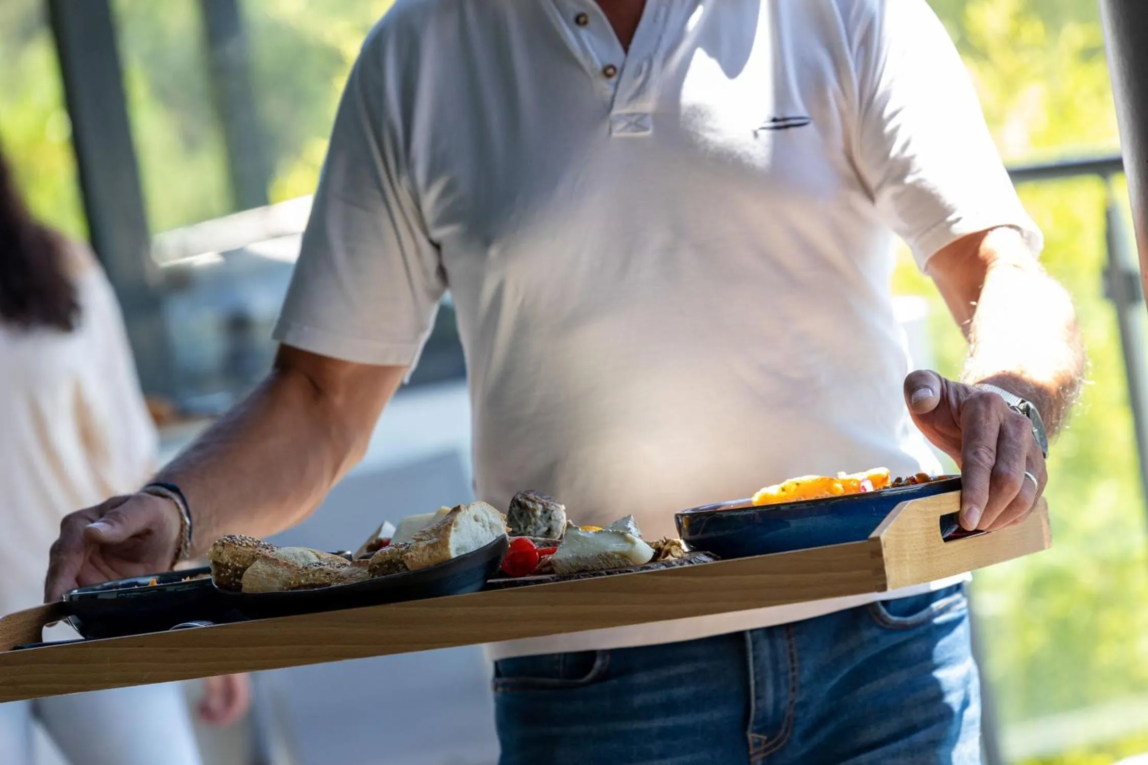 Lunch in Domaine de Chalvêches Hôtel SPA 4*