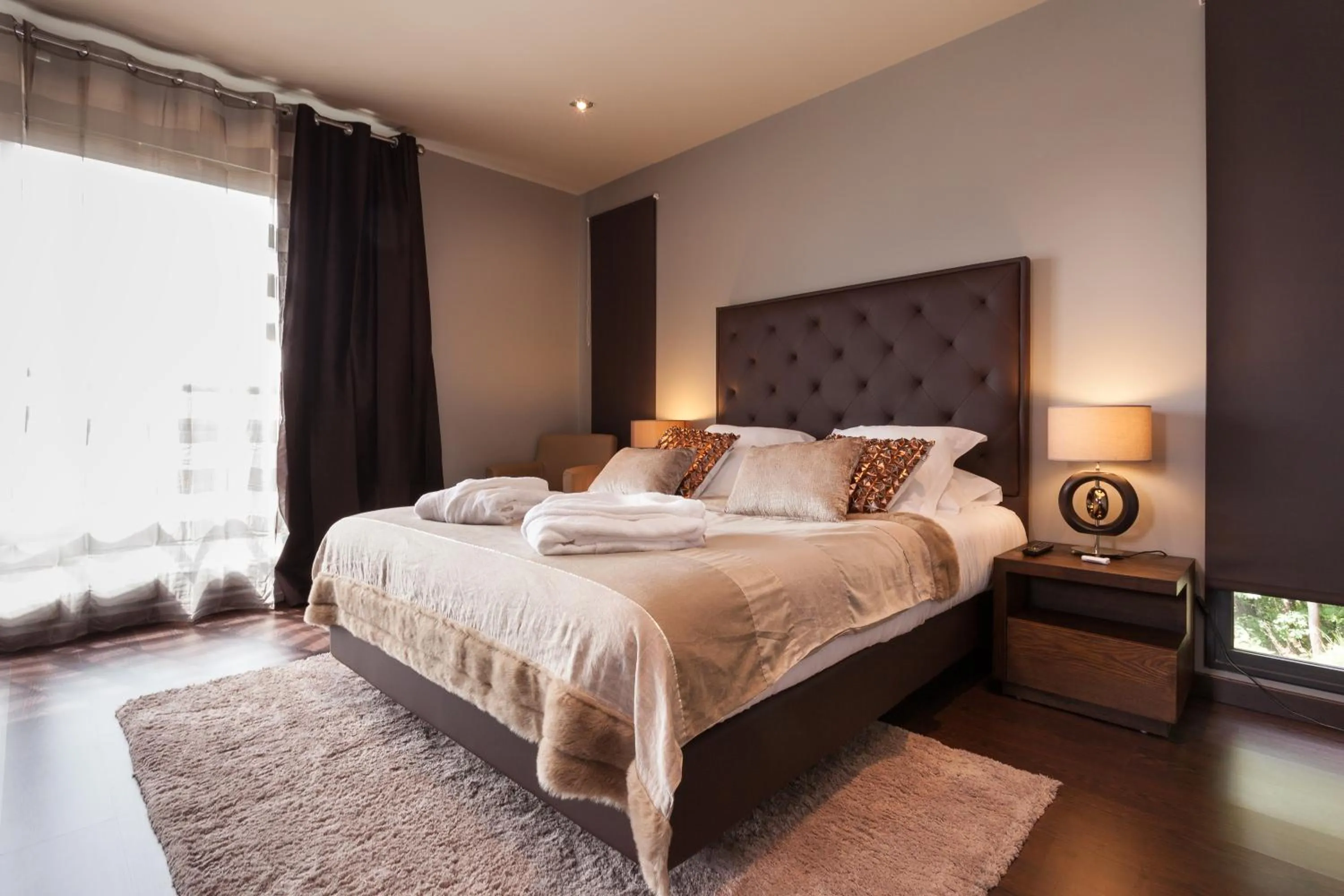 Bedroom, Bed in Domaine de Chalvêches Hôtel SPA 4*