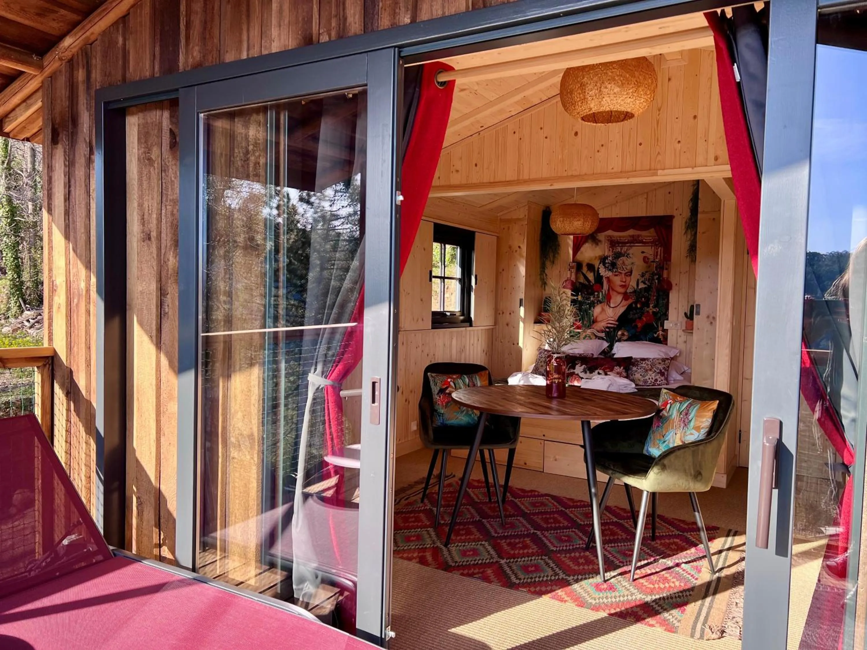 Patio in Domaine de Chalvêches Hôtel SPA 4*