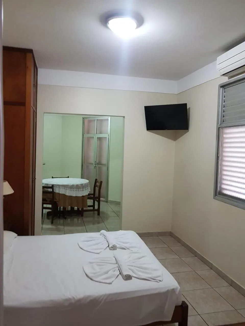 Bed in Scala Hotel Barretos