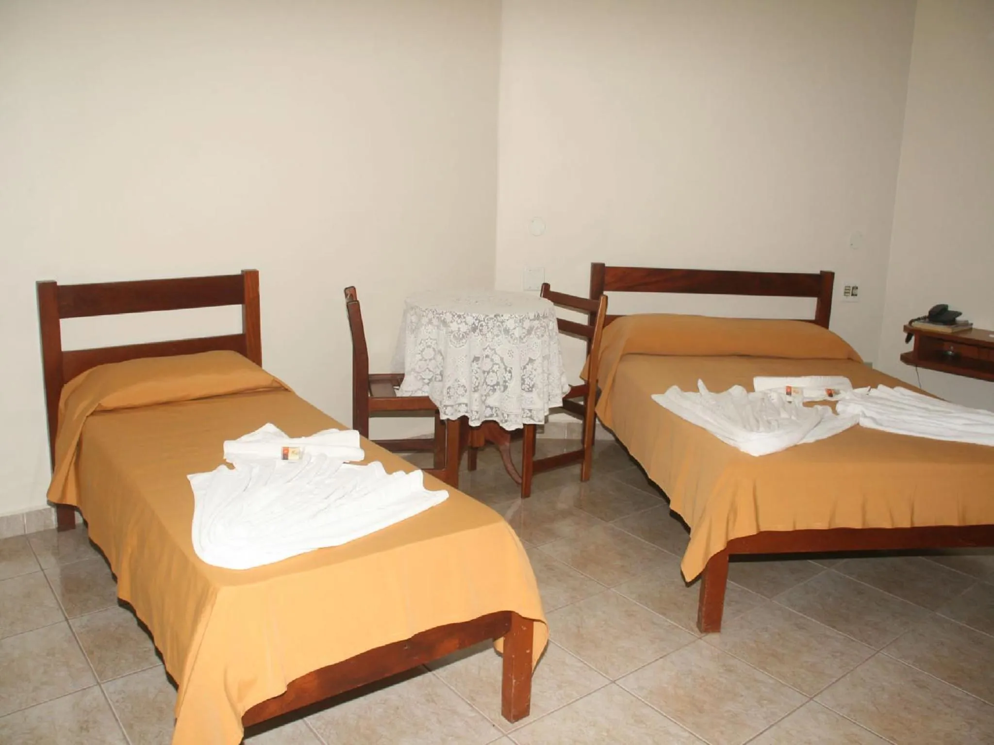 Decorative detail, Bed in Scala Hotel Barretos