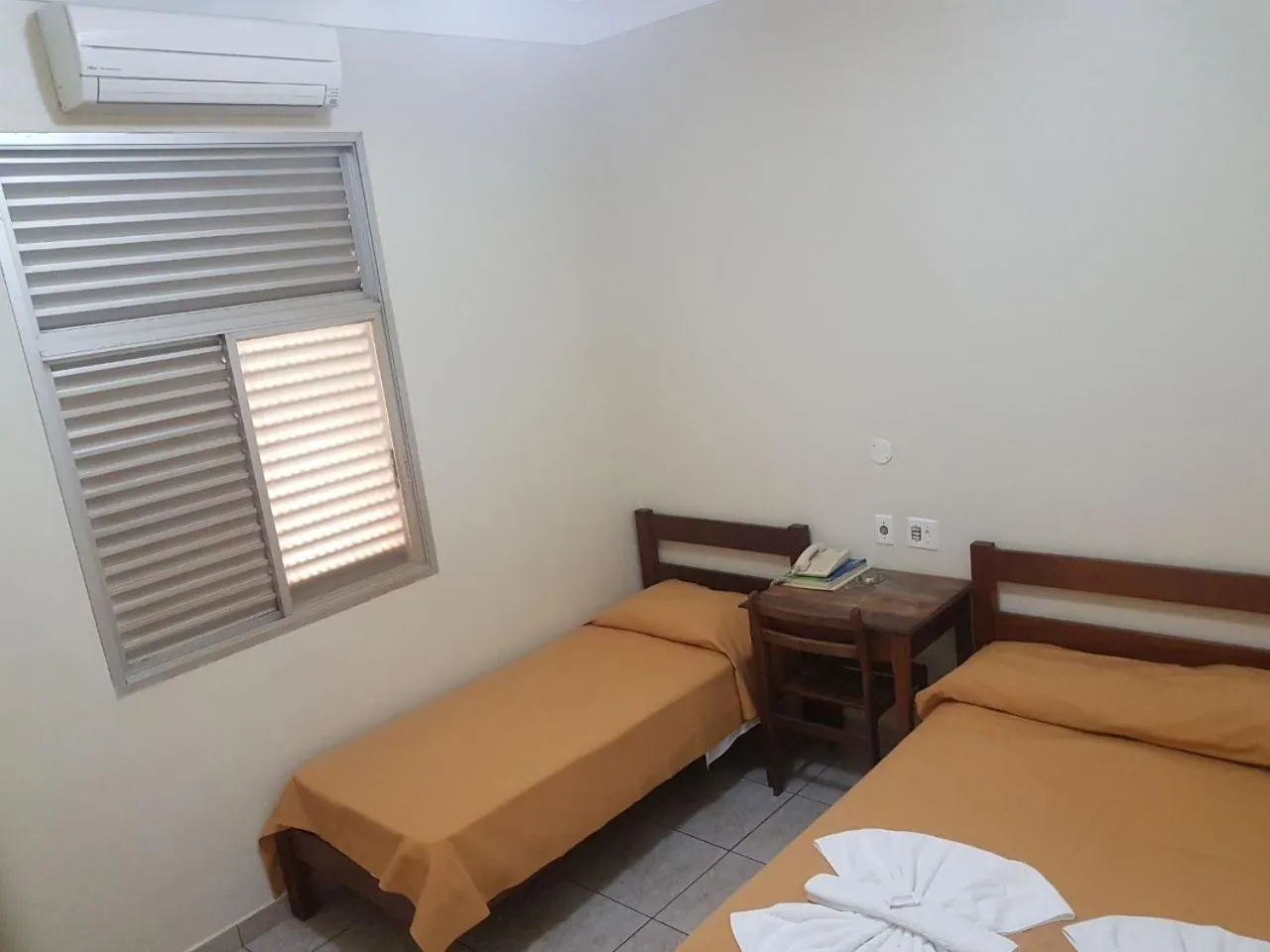 Bed in Scala Hotel Barretos