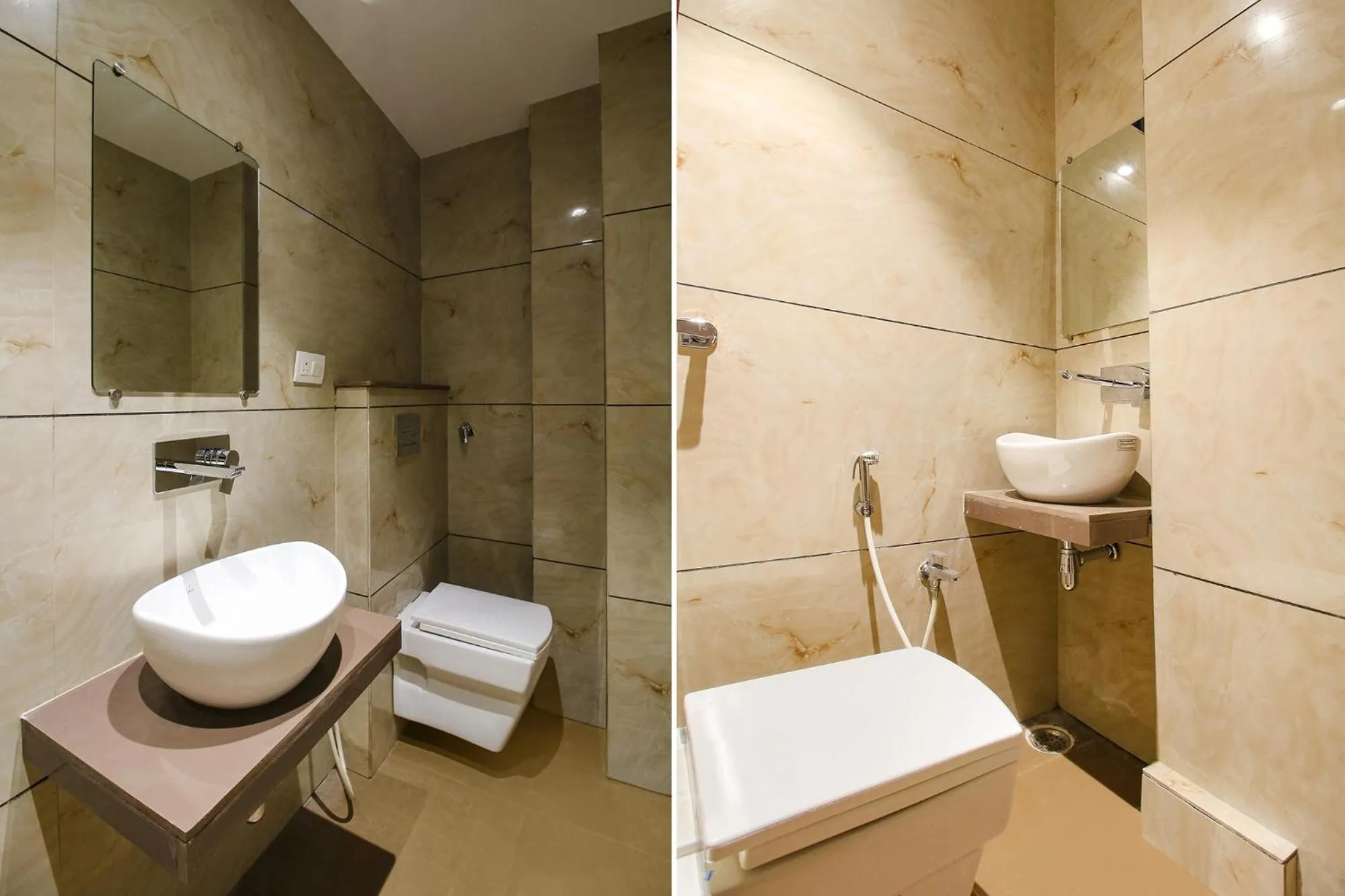 Bathroom in FabHotel Sharma & Vishnu Garden