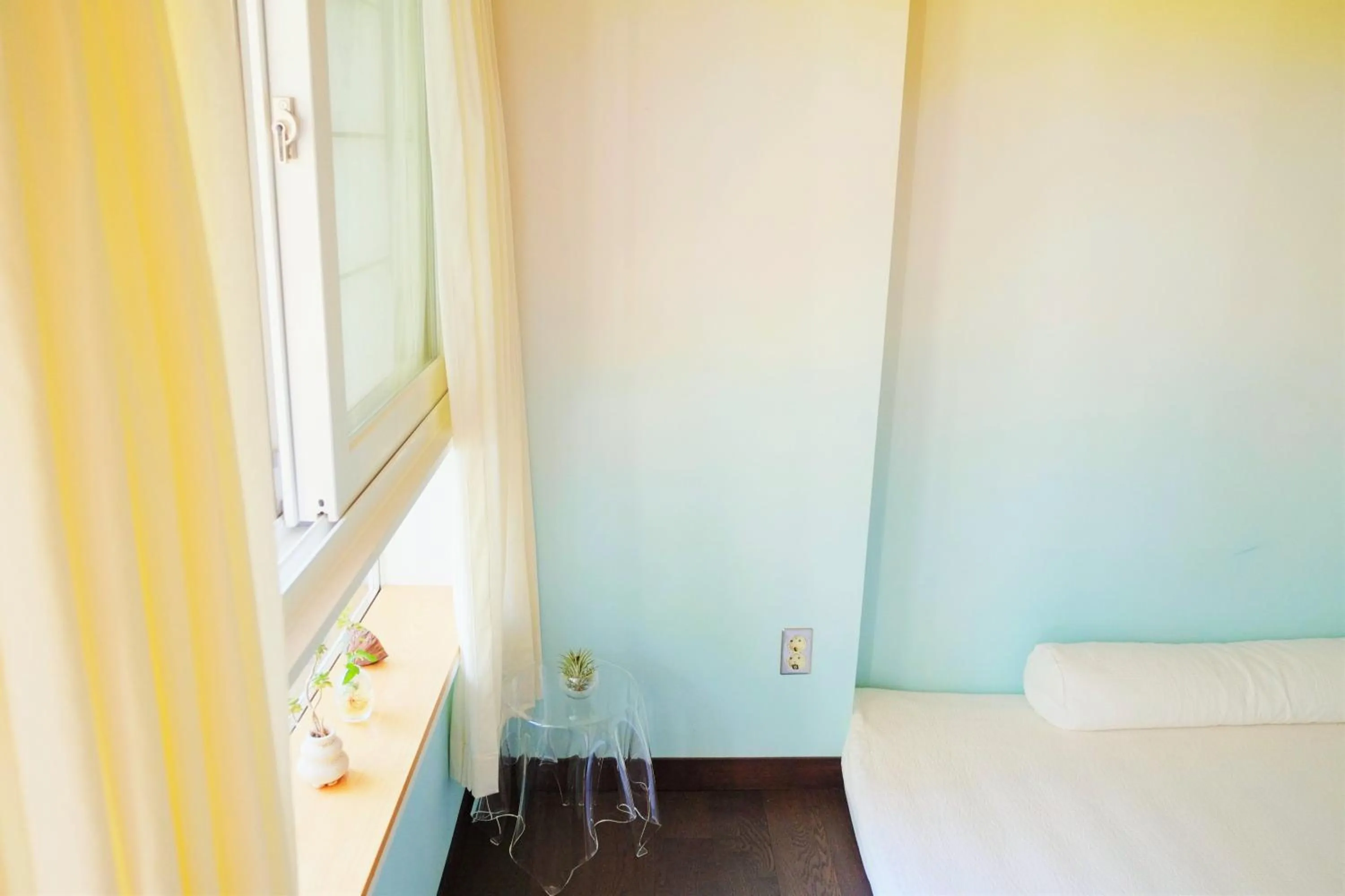 Bed in NagNe House Boutique Hanok