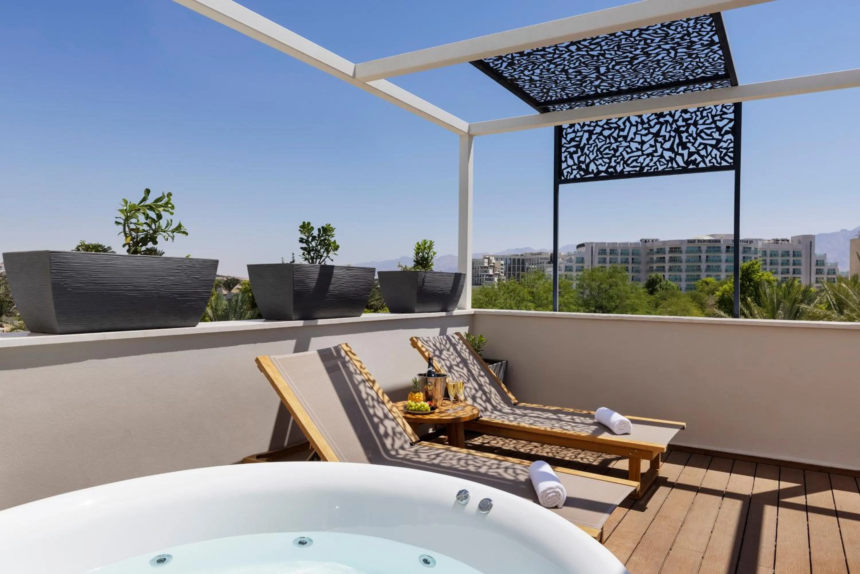 Balcony/Terrace in Play Eilat Hotel