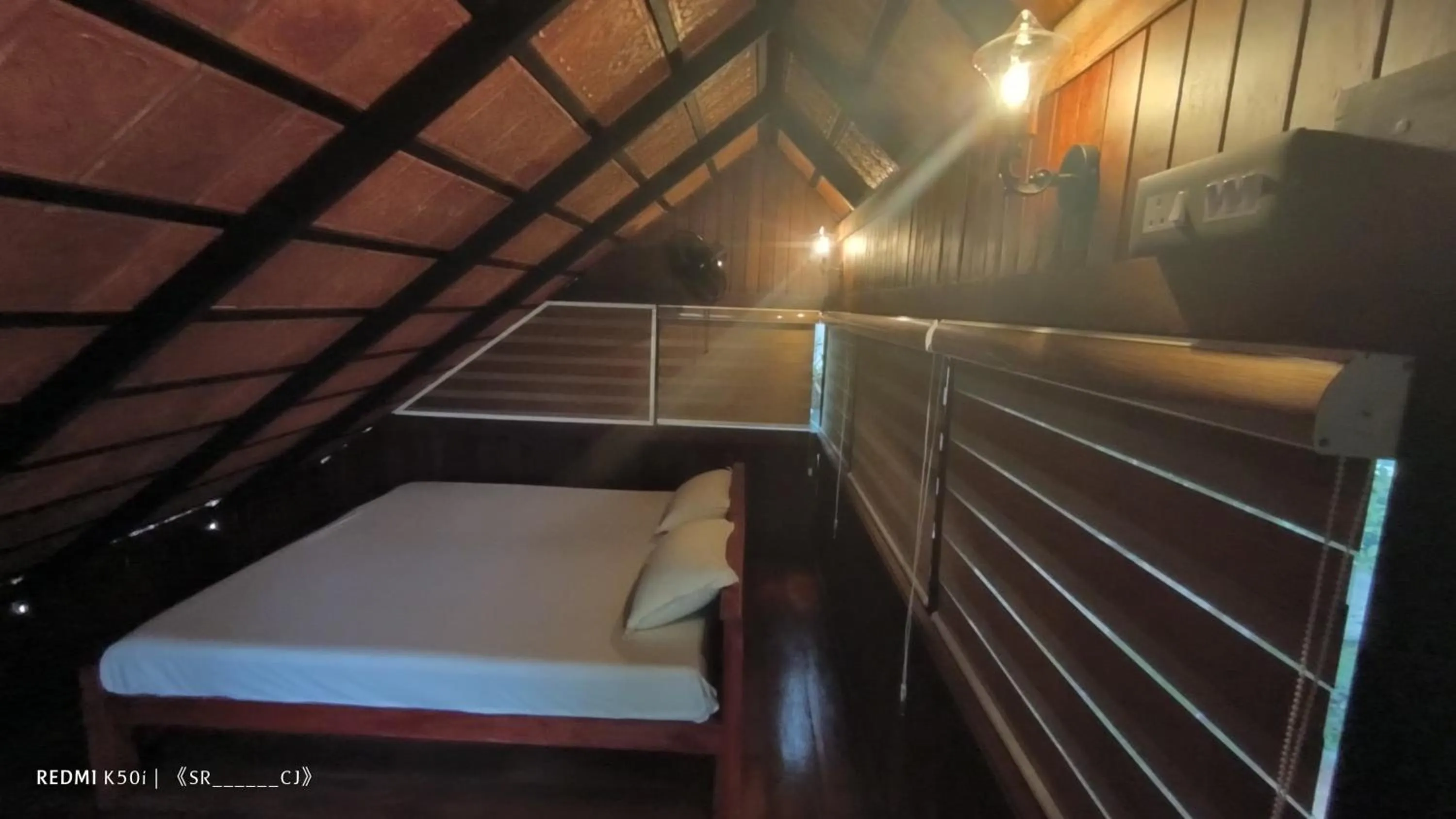 Bed in Tree House Wayanad