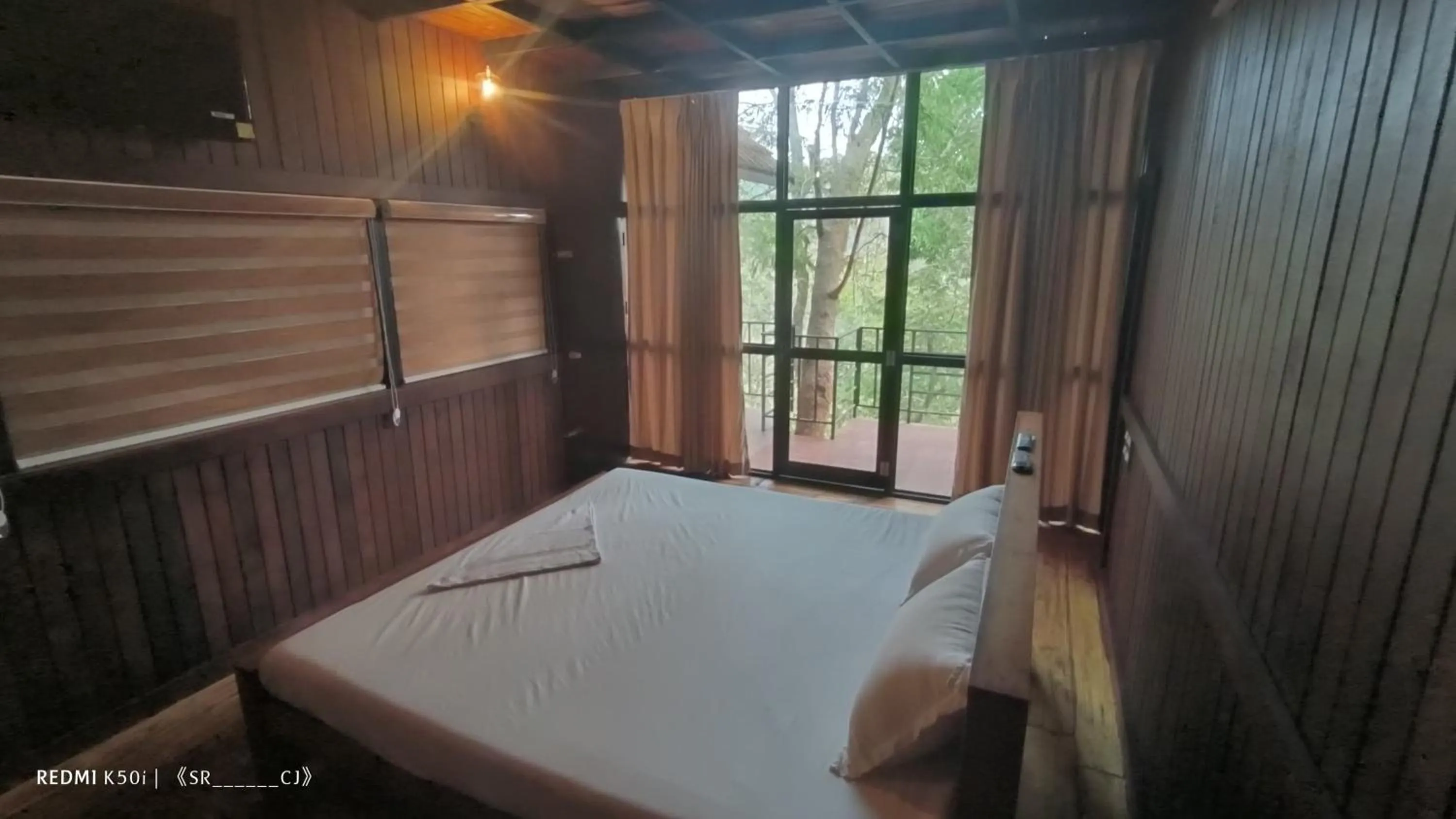 View (from property/room), Bed in Tree House Wayanad