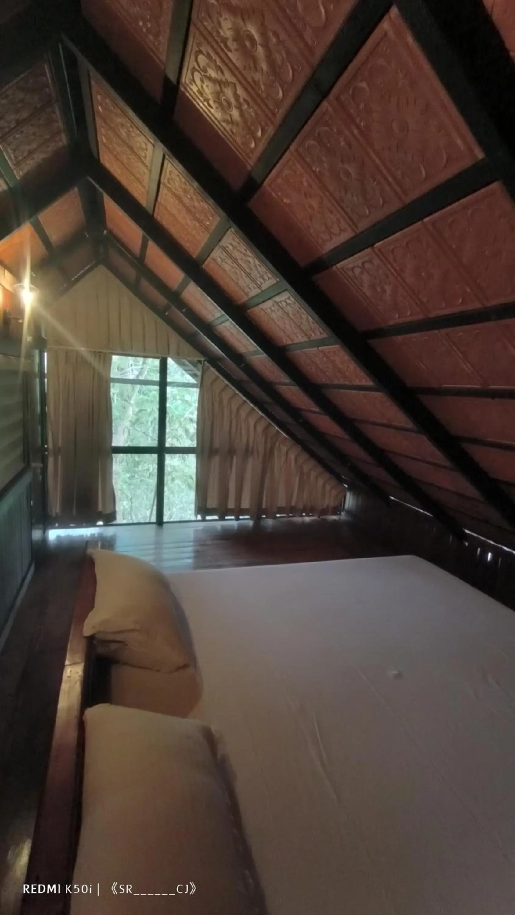 Bed in Tree House Wayanad