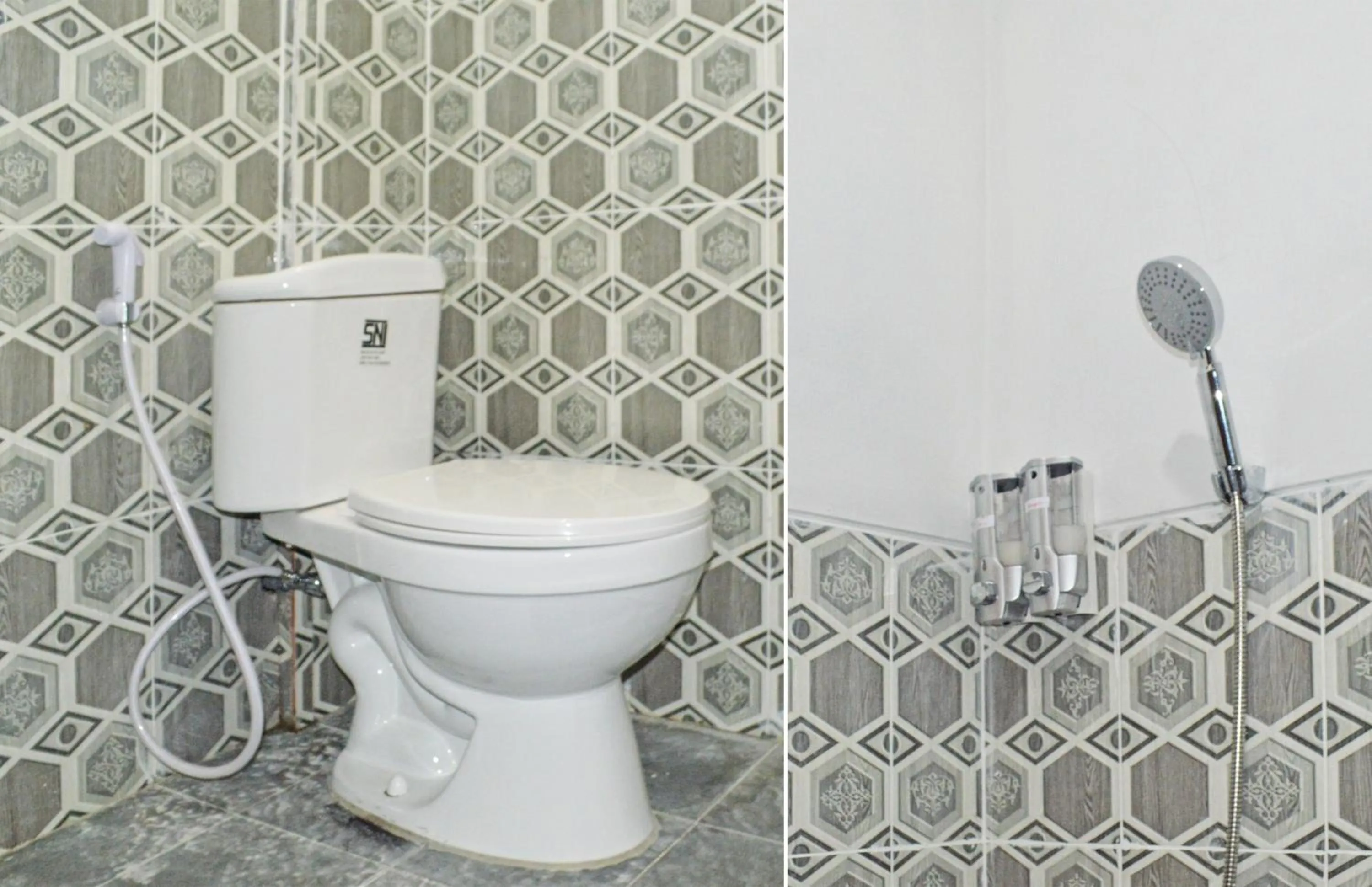 Bathroom in Super OYO 93085 Homy Stay Syariah