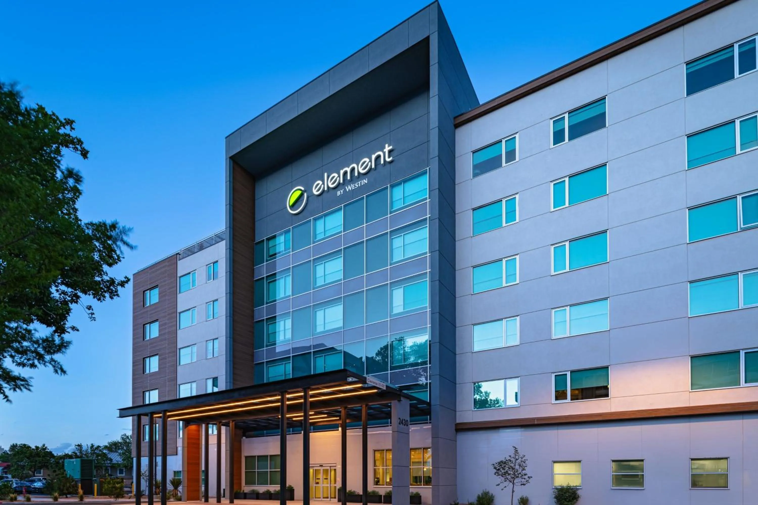 Property building in Element Albuquerque Uptown