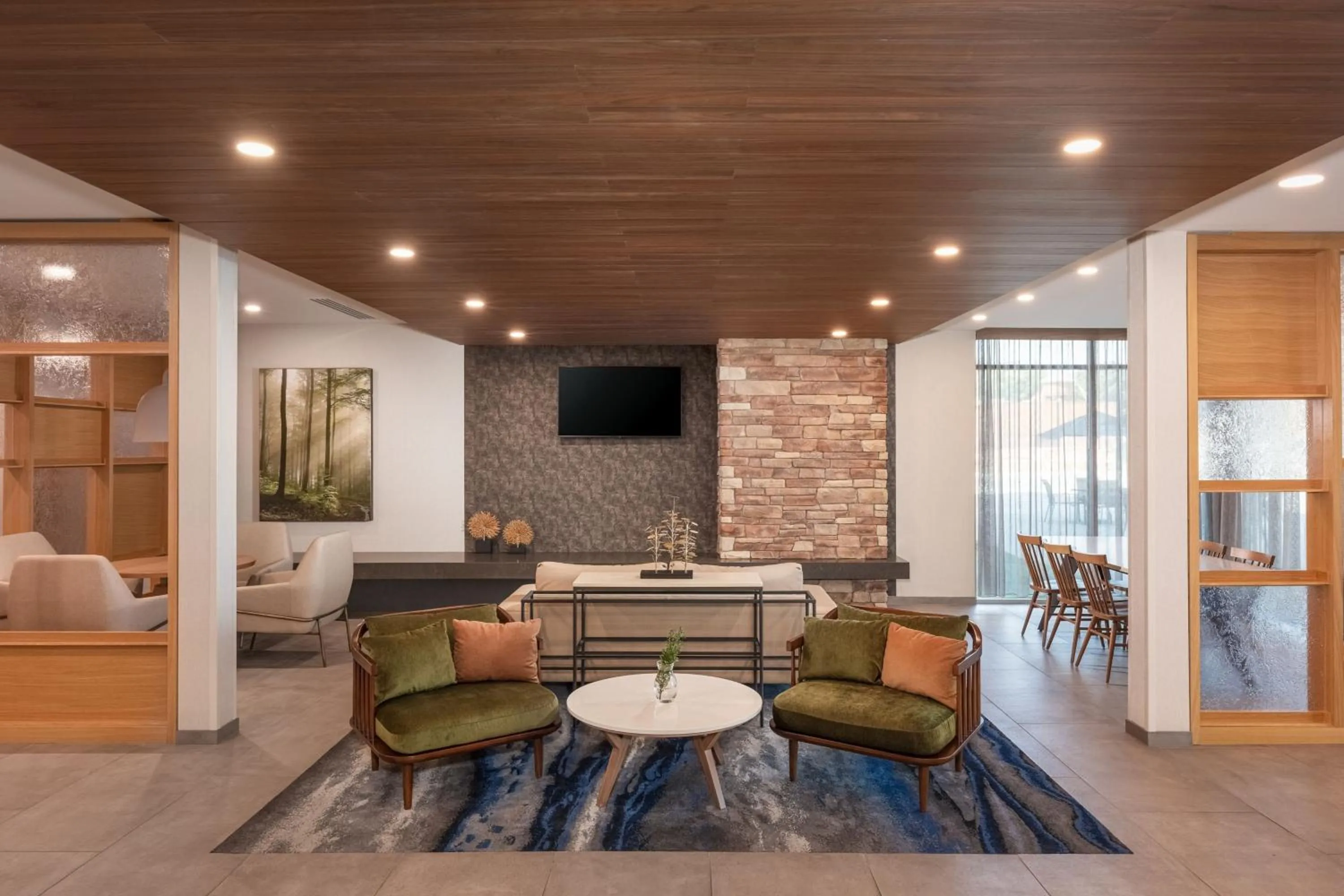 Lobby or reception in Fairfield by Marriott Inn & Suites Omaha at MH Landing