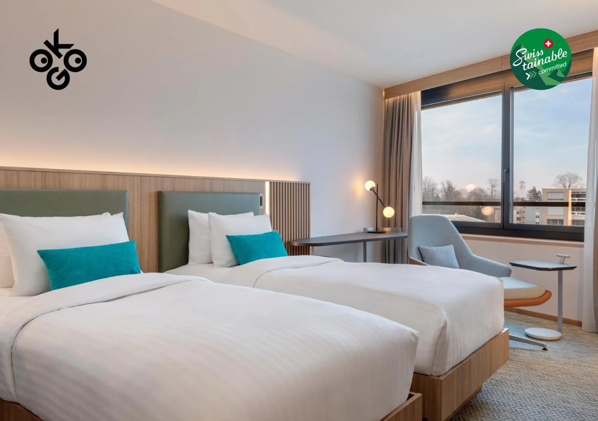 Bed in Courtyard by Marriott Biel Bienne