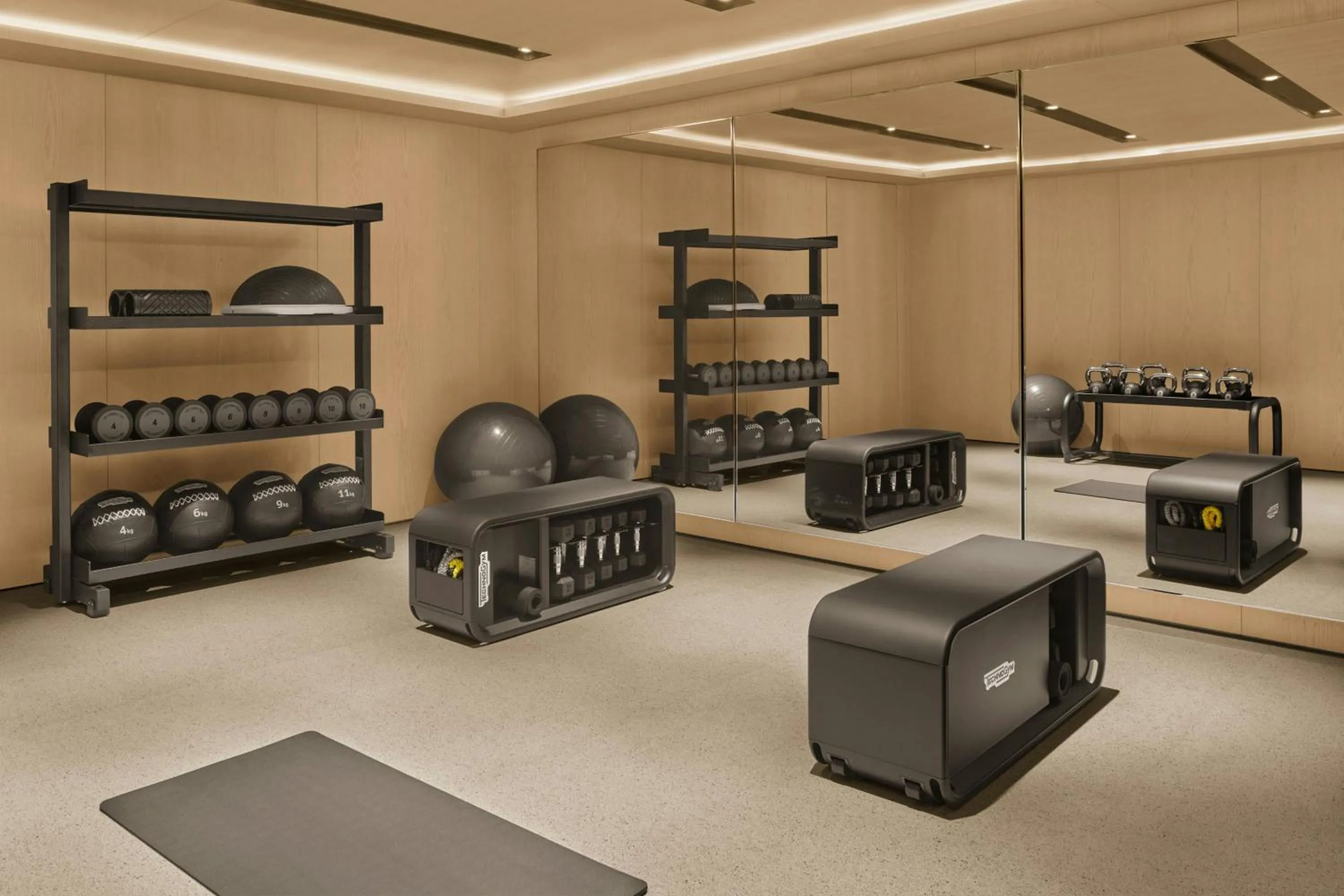 Fitness centre/facilities in The Singapore EDITION