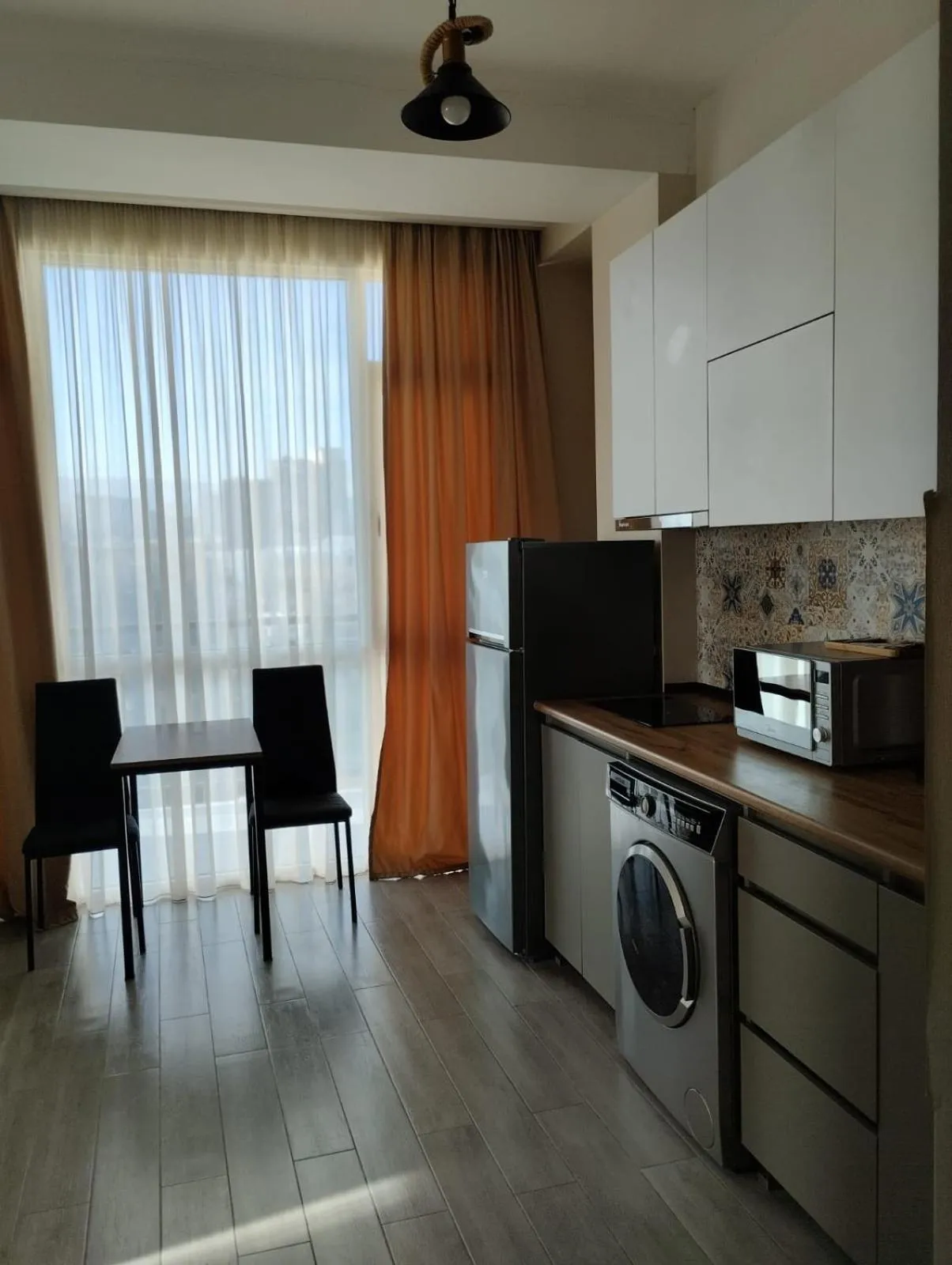 Kitchen or kitchenette in Sky by the river