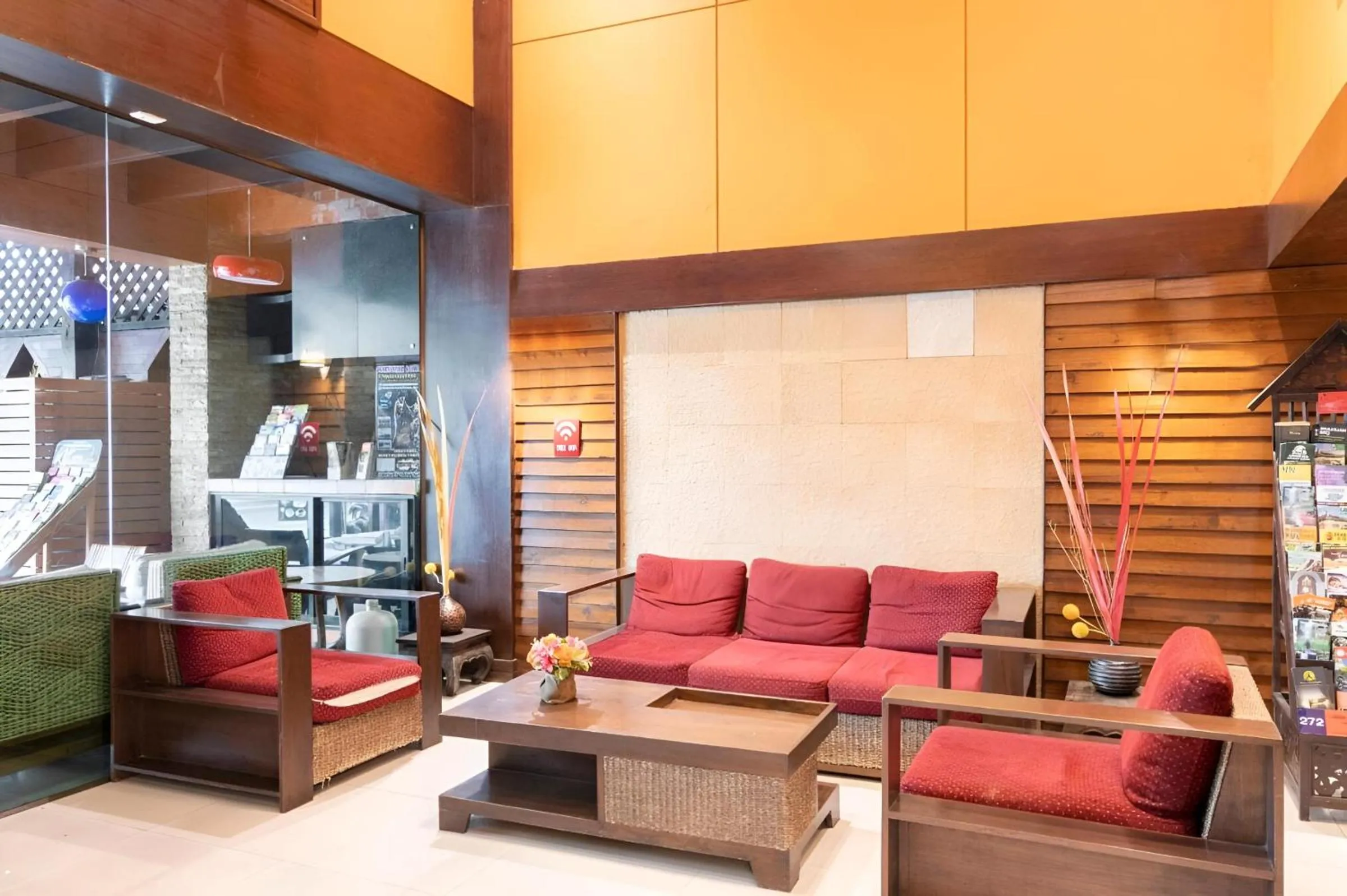 Living room in Sira Boutique Chiang Mai