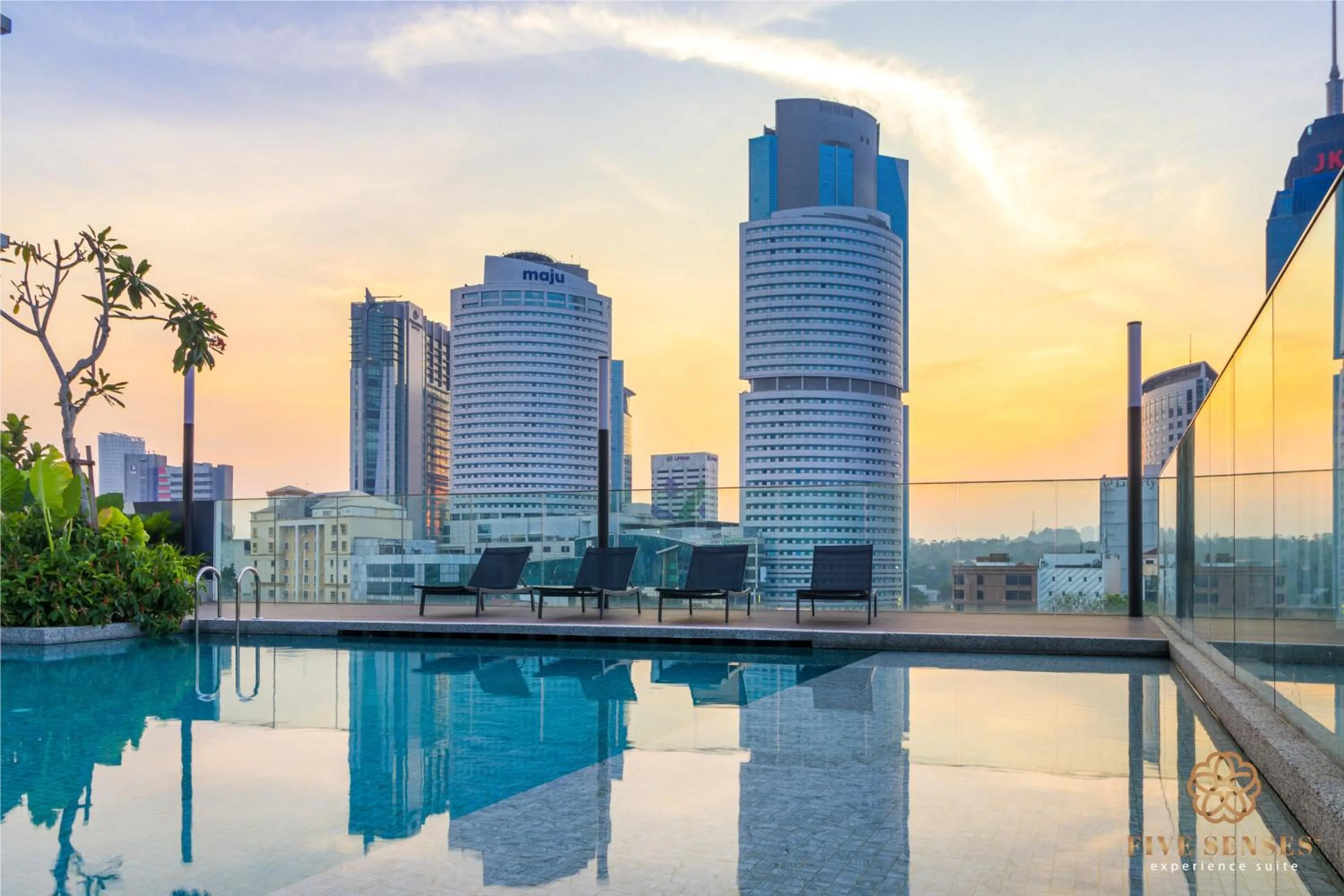 City view in Quill Residences Kuala Lumpur, Five Senses