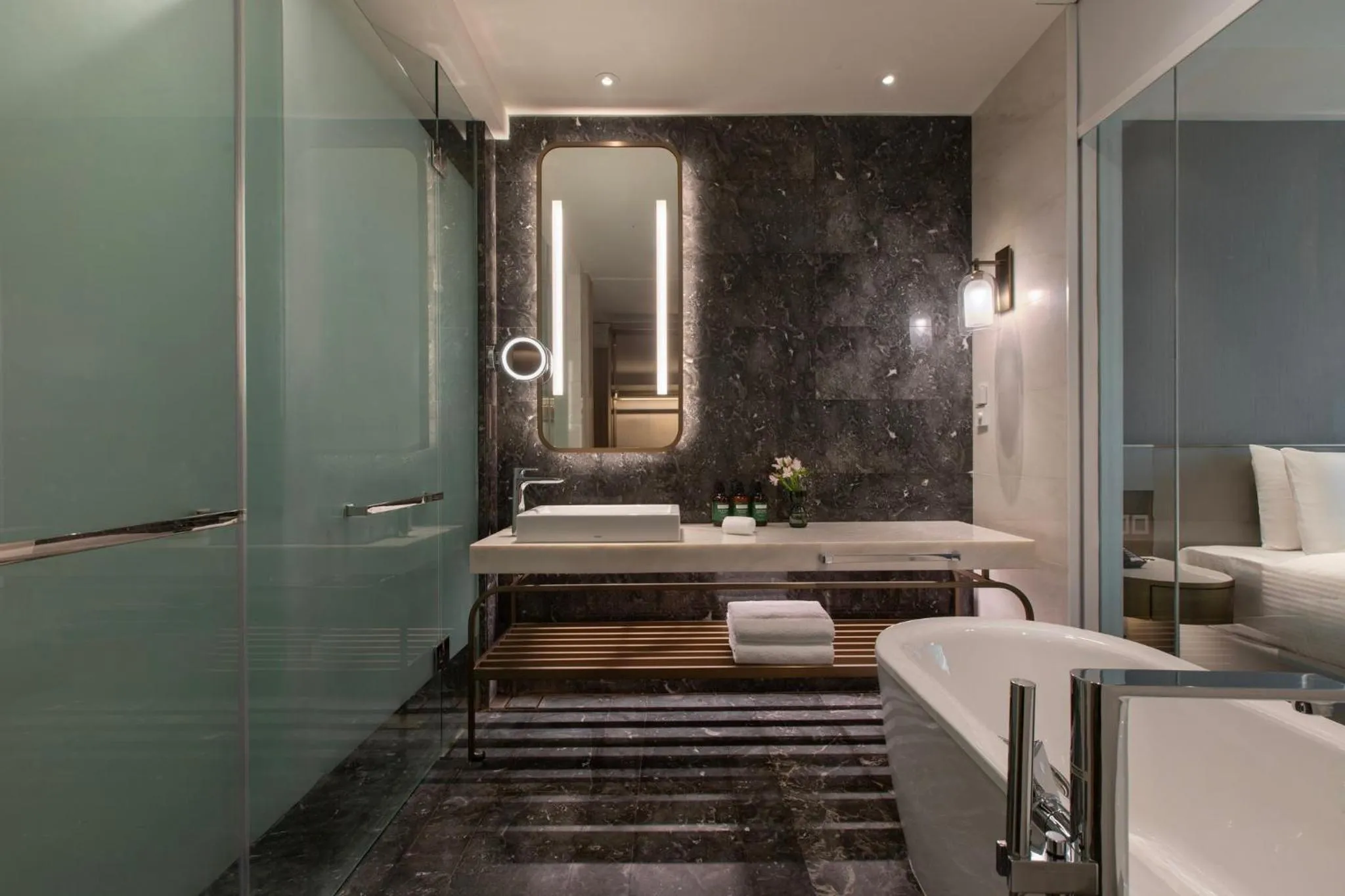 Bathroom in Crowne Plaza Kuala Lumpur City Centre by IHG