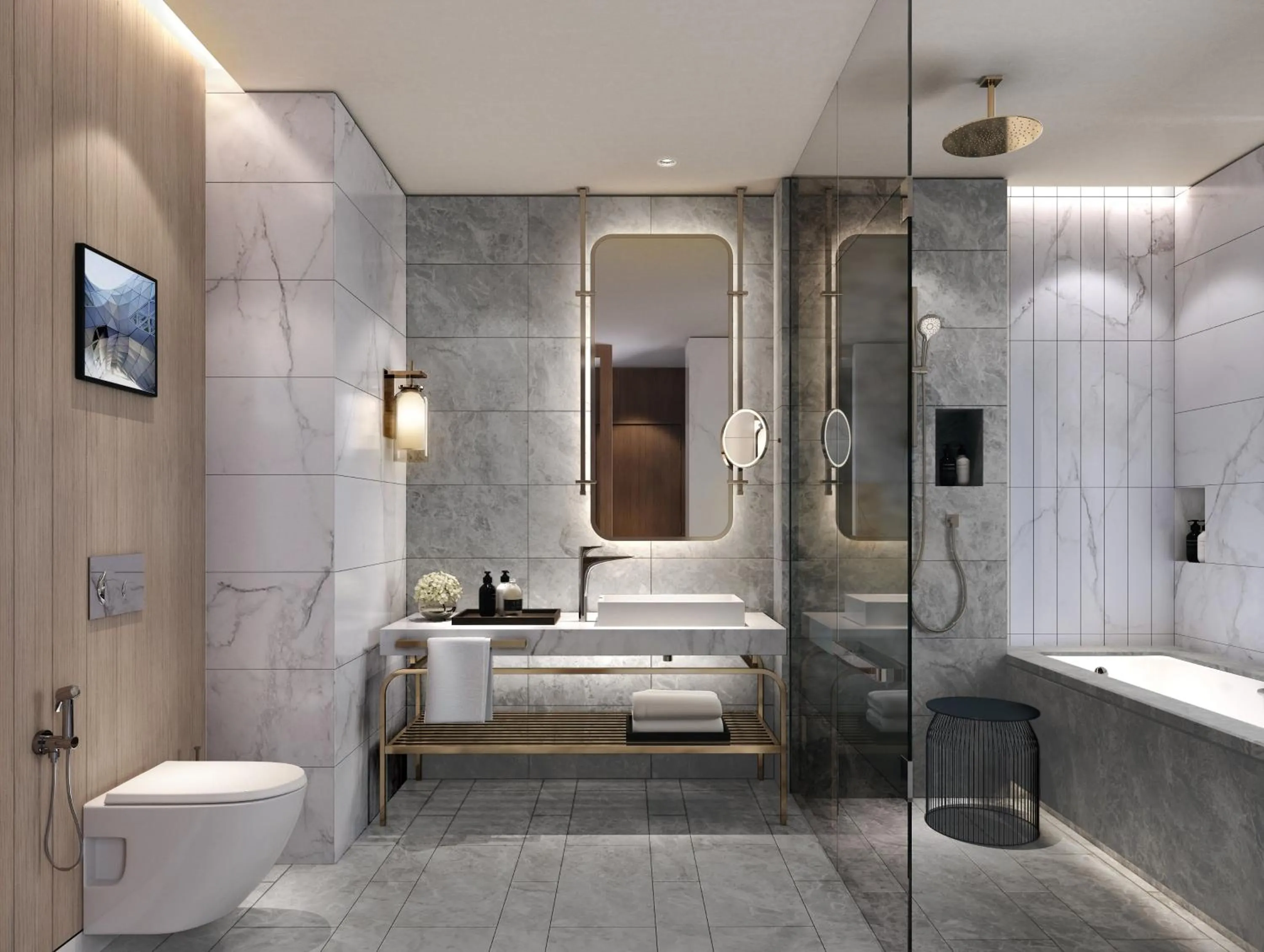 Bathroom in Crowne Plaza Kuala Lumpur City Centre by IHG