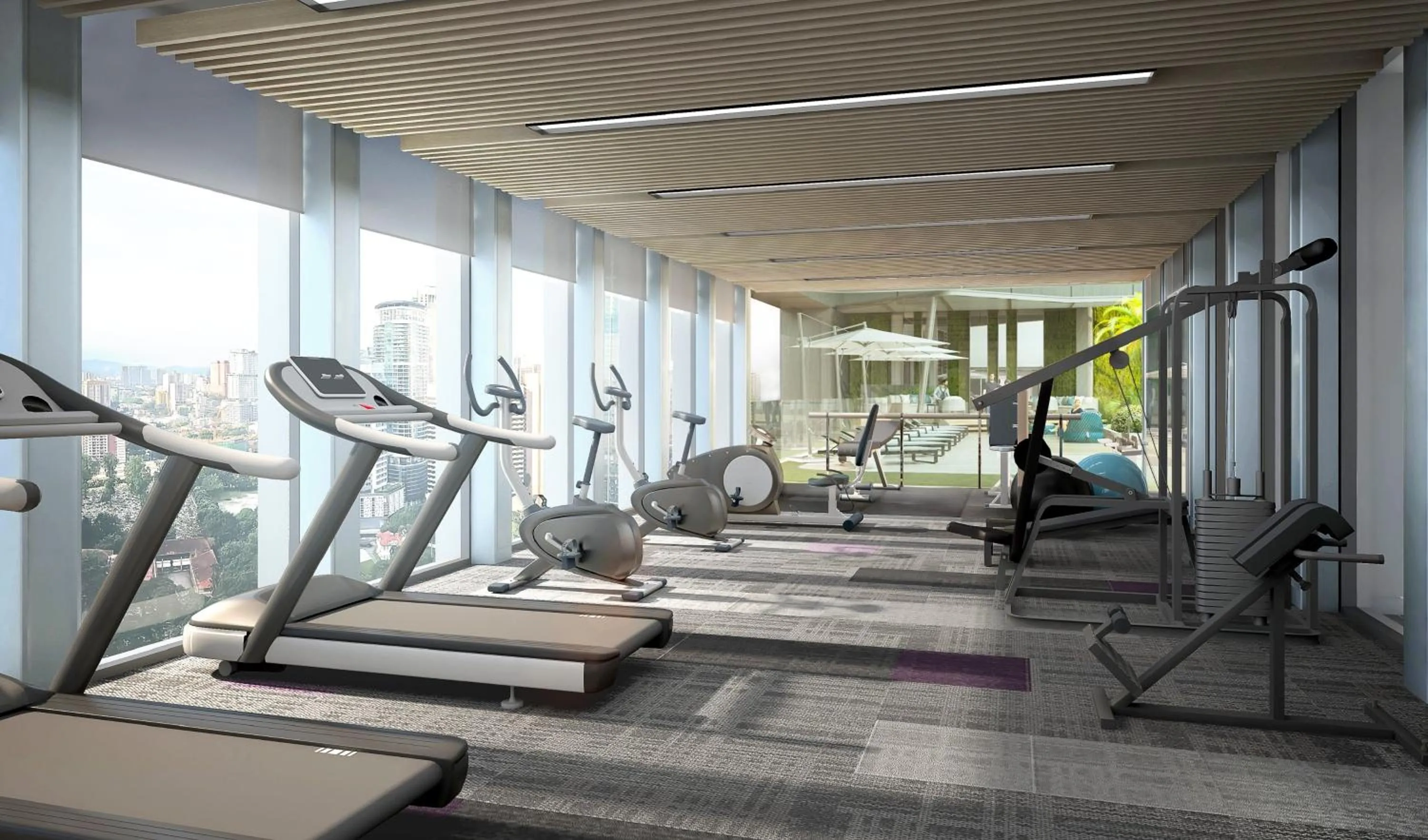 Spa and wellness centre/facilities in Crowne Plaza Kuala Lumpur City Centre by IHG