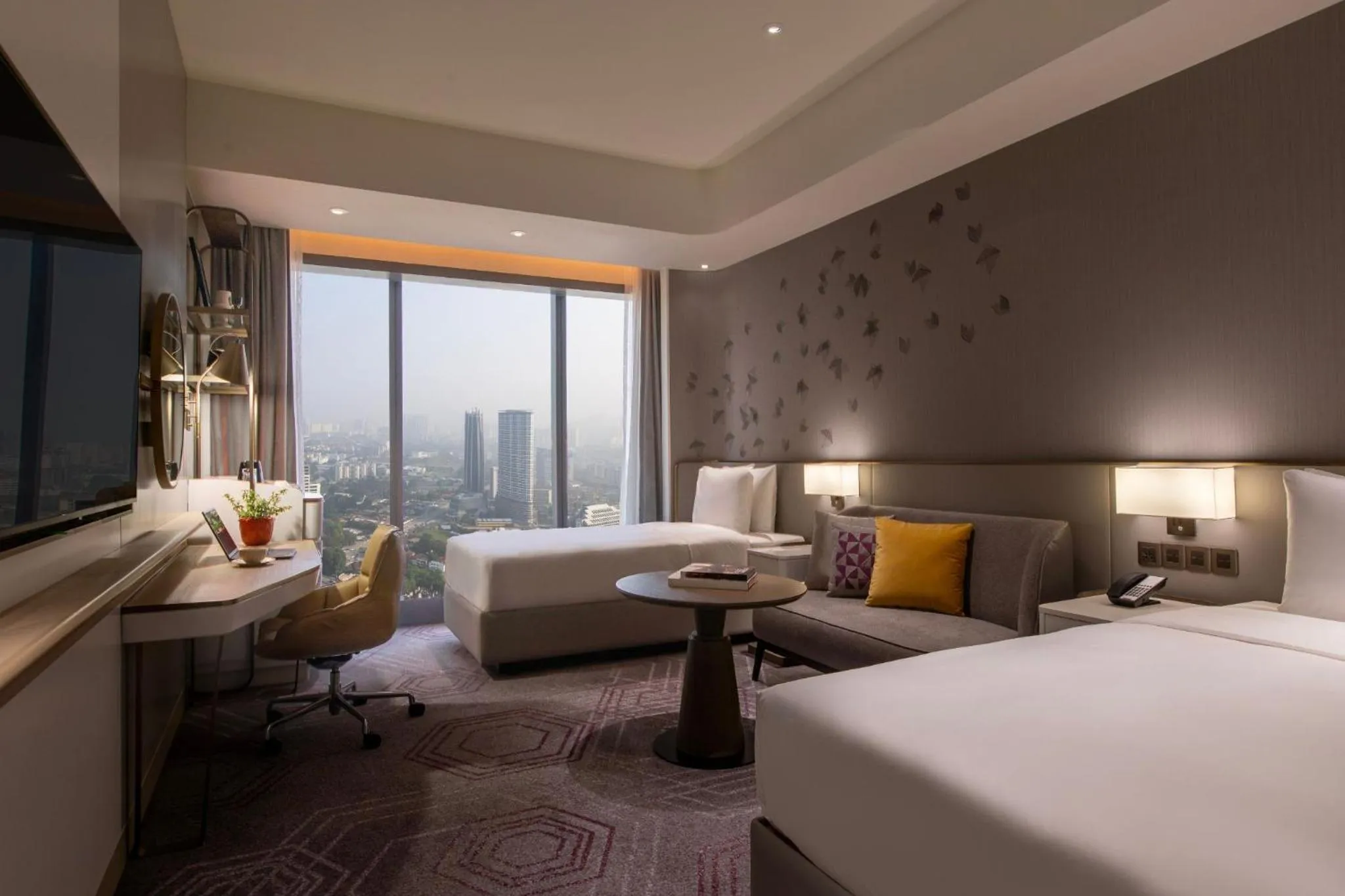 Bedroom, Bed in Crowne Plaza Kuala Lumpur City Centre by IHG