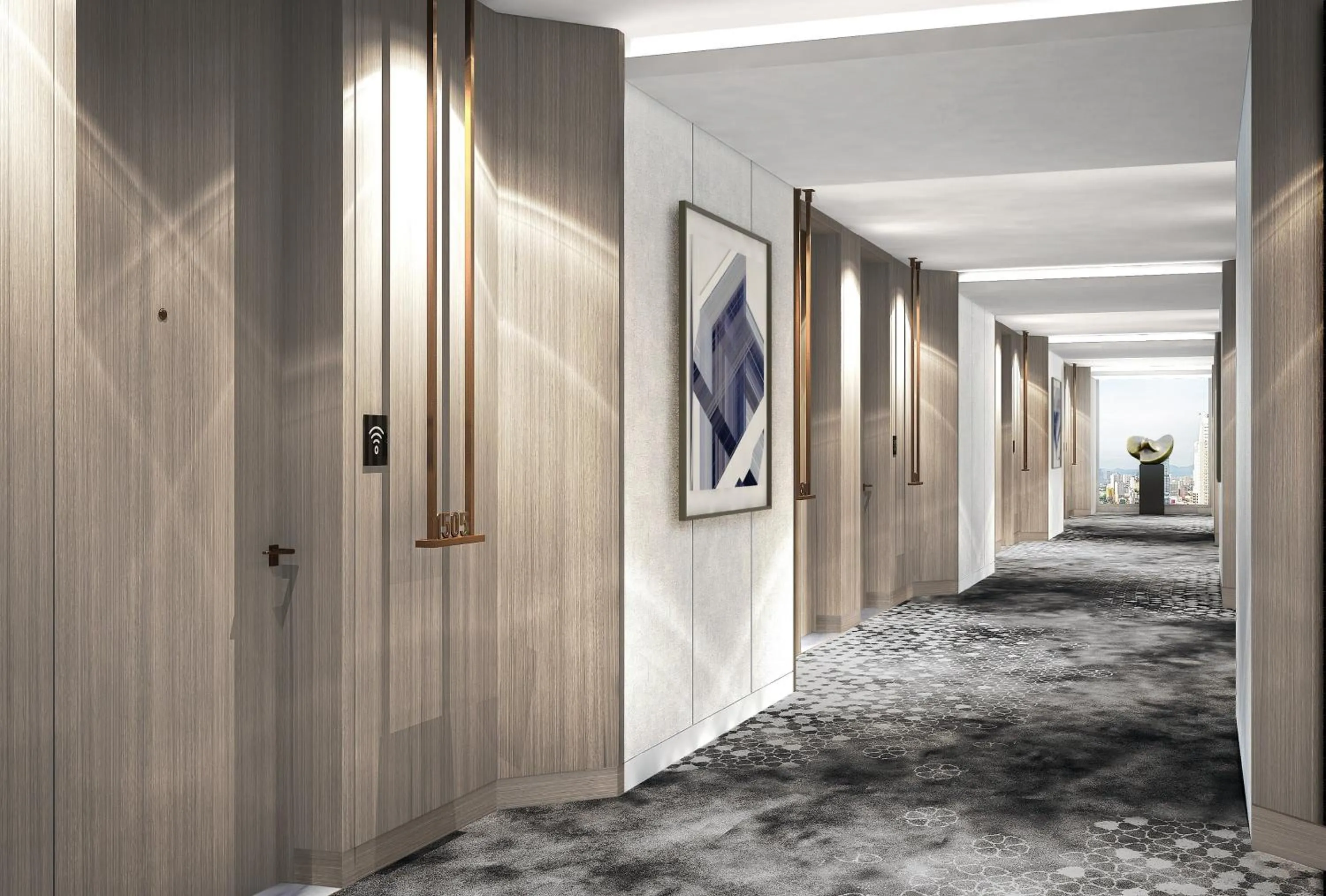 Decorative detail in Crowne Plaza Kuala Lumpur City Centre by IHG