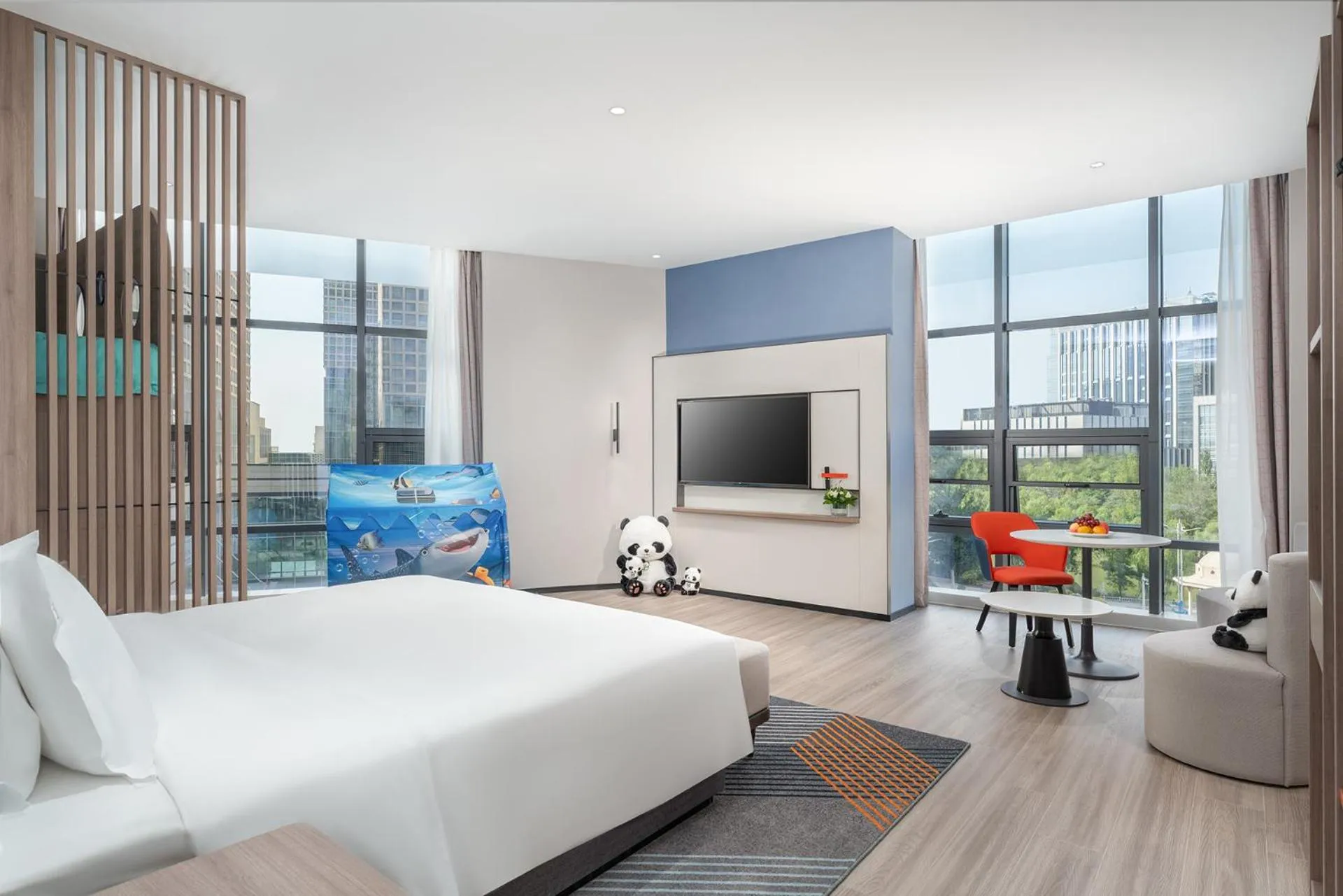 Bed in Holiday Inn Express Yinchuan Yuehai