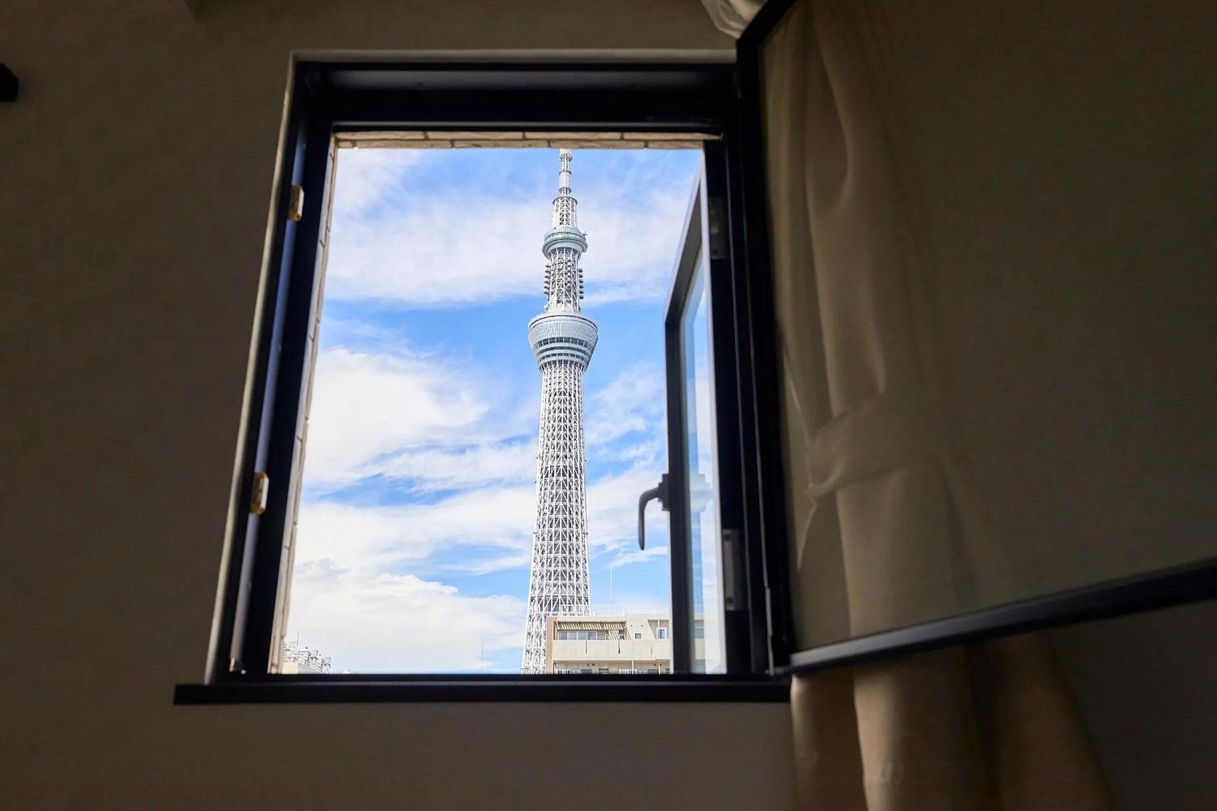 View (from property/room) in 錦系町天空樹景觀飯店 Skytree View Kinshicho - crib free
