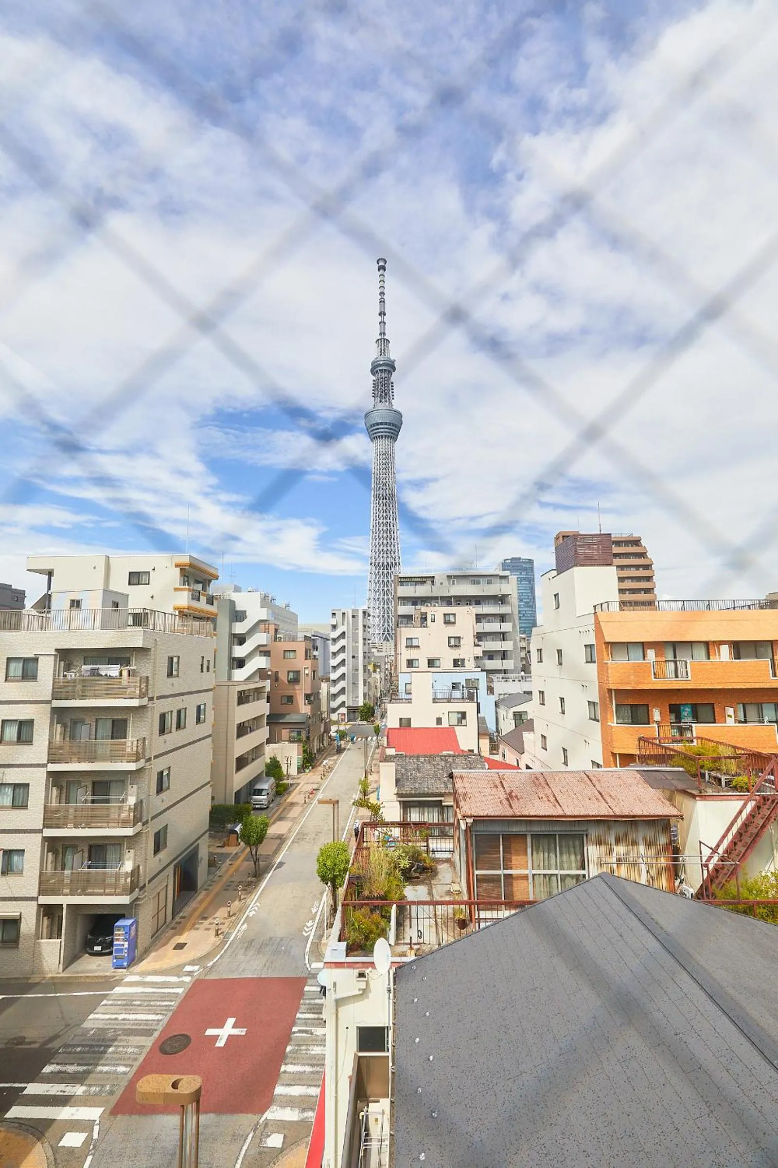 View (from property/room) in 錦系町天空樹景觀飯店 Skytree View Kinshicho - crib free
