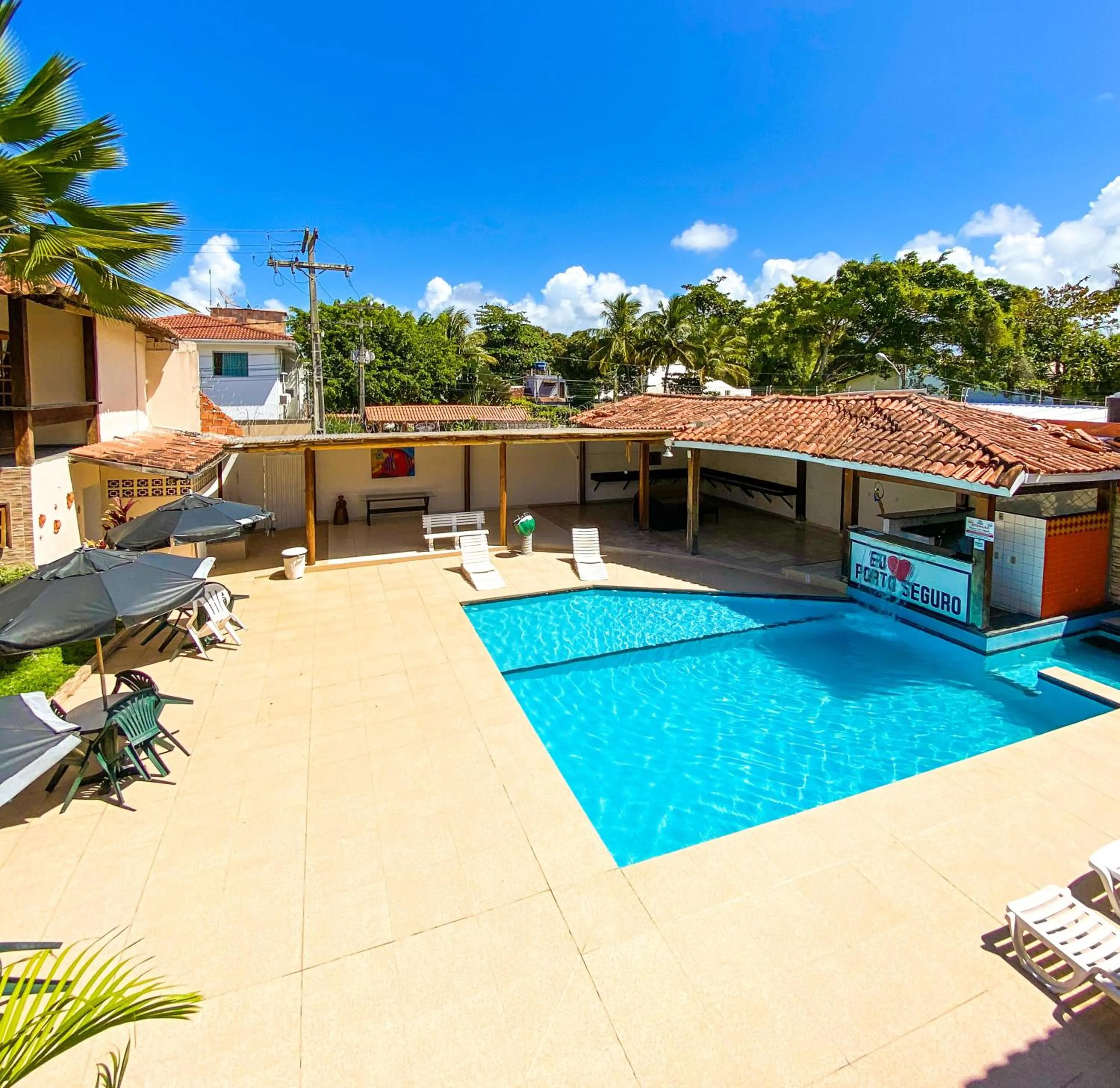 Swimming pool in Hotel Malibu