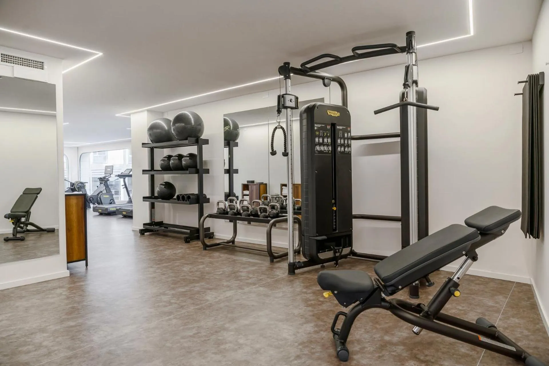 Fitness centre/facilities in Hilton Garden Inn Padova City Centre