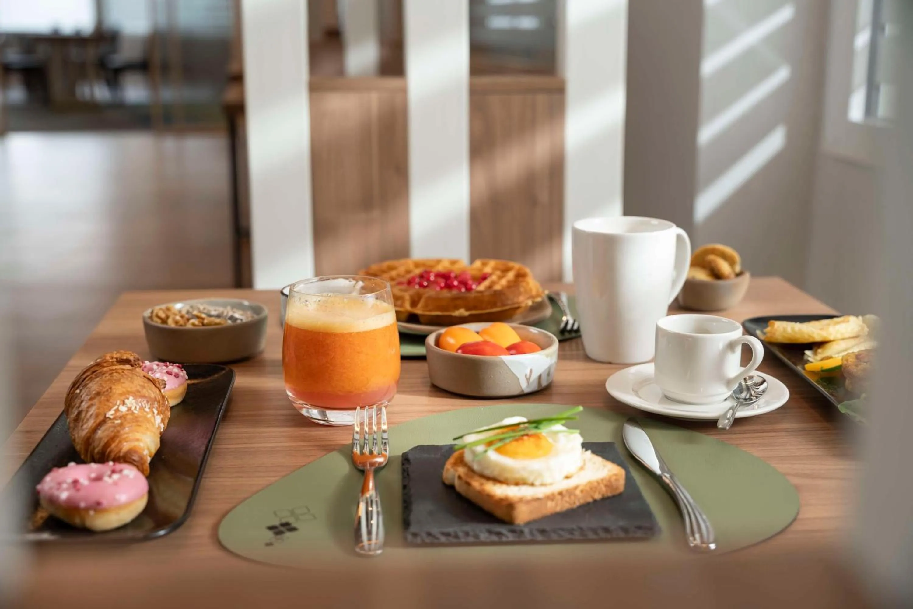 Breakfast in Hilton Garden Inn Padova City Centre