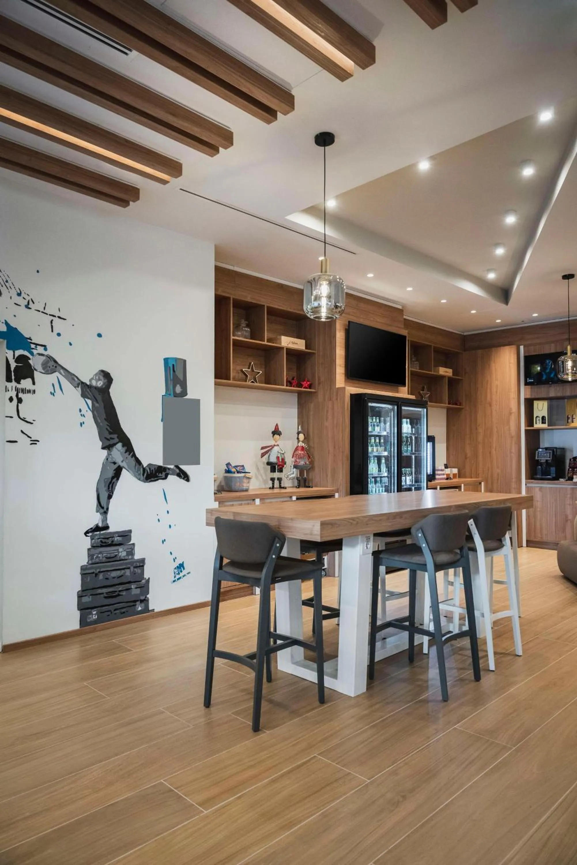 Lobby or reception in Hilton Garden Inn Padova City Centre