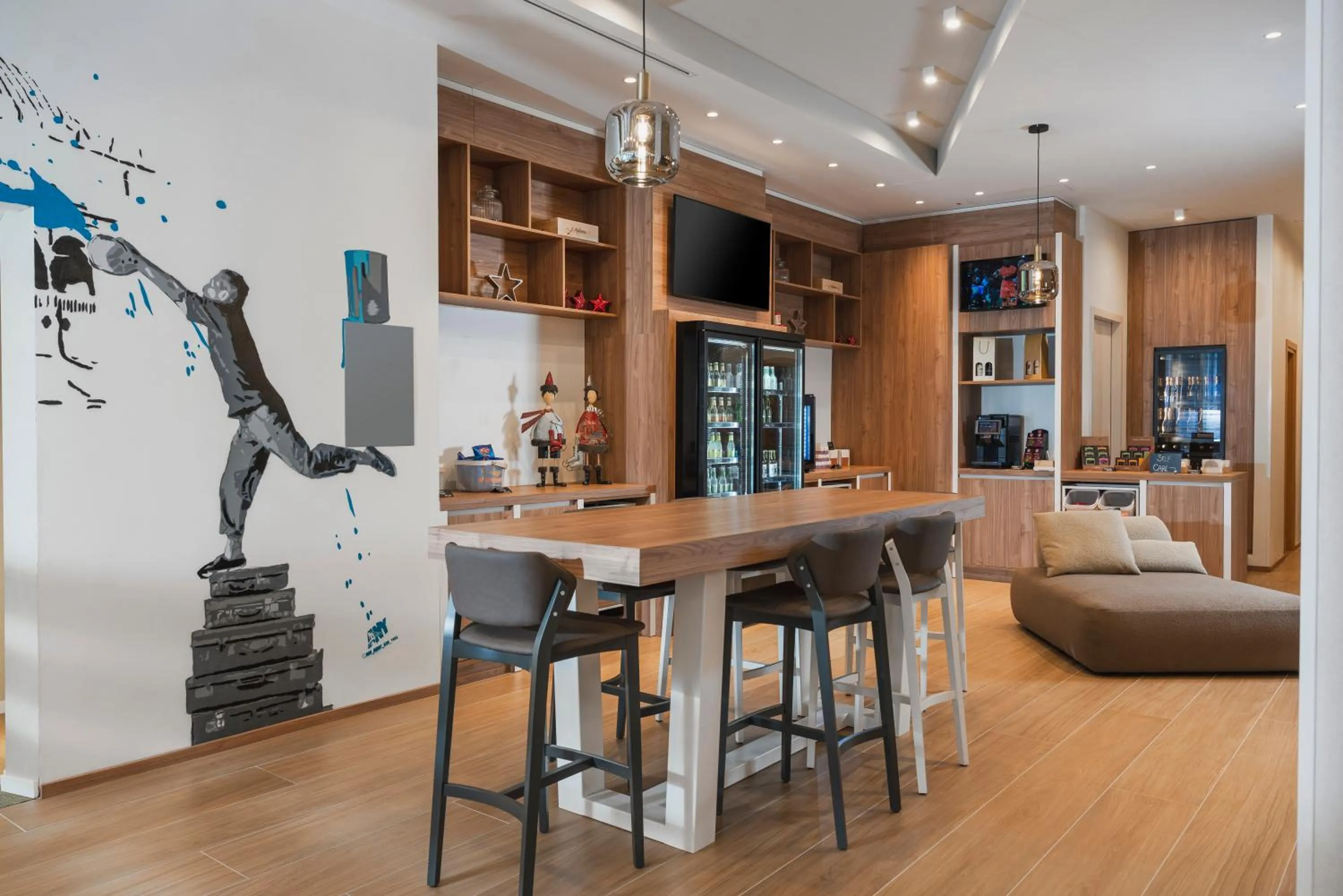 Seating area in Hilton Garden Inn Padova City Centre