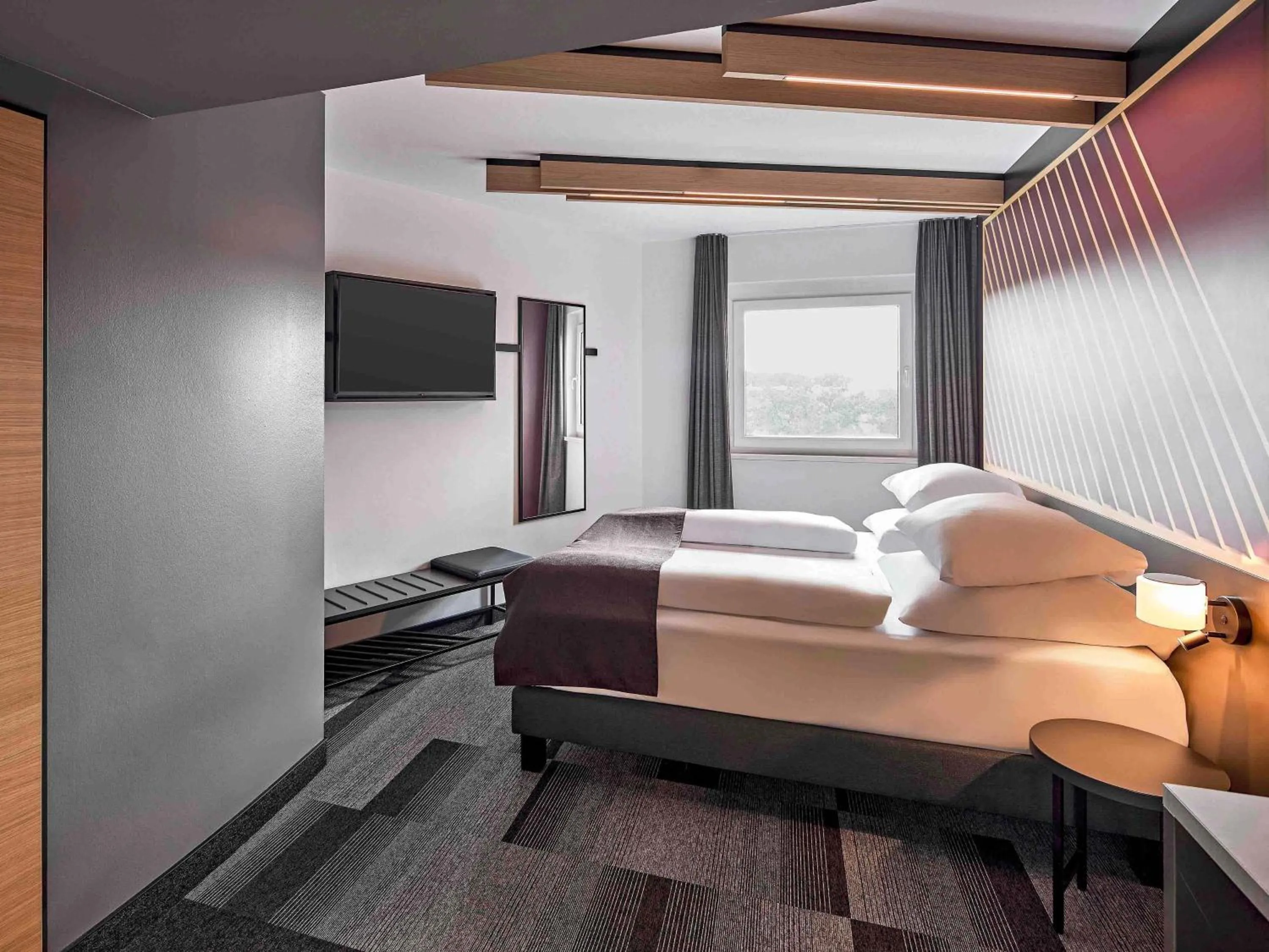 Photo of the whole room, Bed in B&B Hotel Hamm