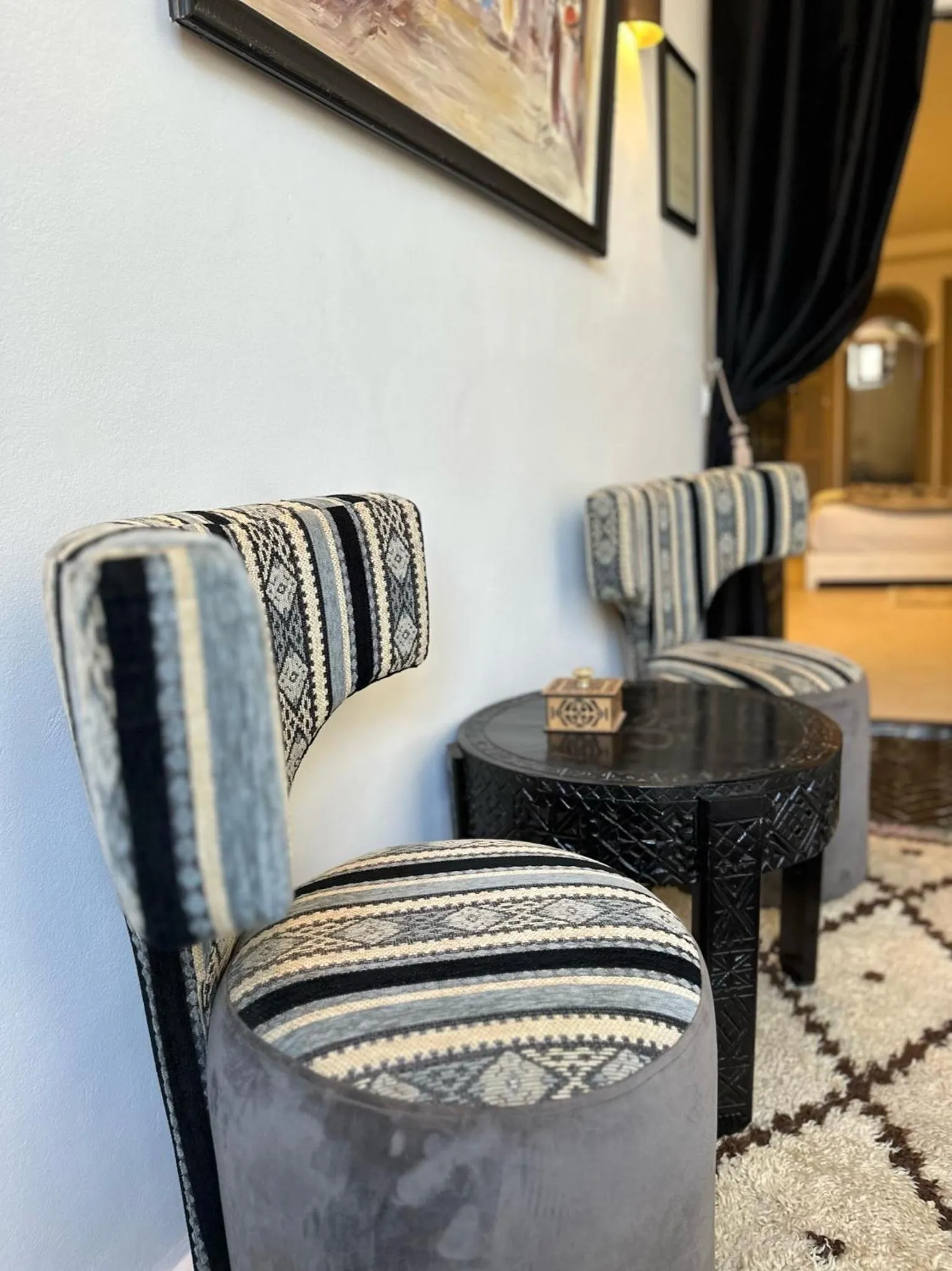 Living room in Riad Dollar Des Sables & Spa