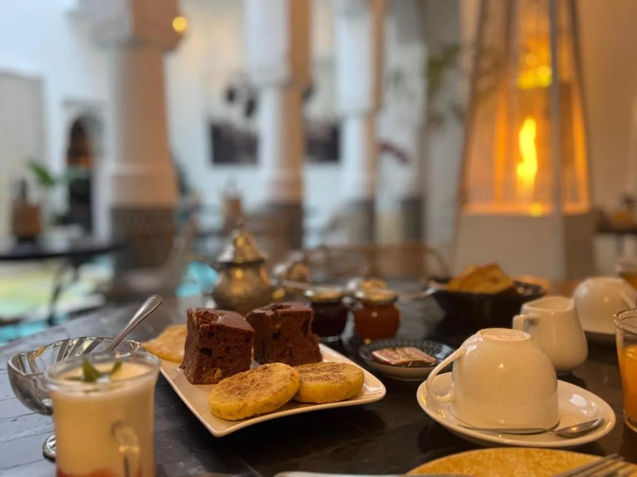 Breakfast in Riad Dollar Des Sables & Spa