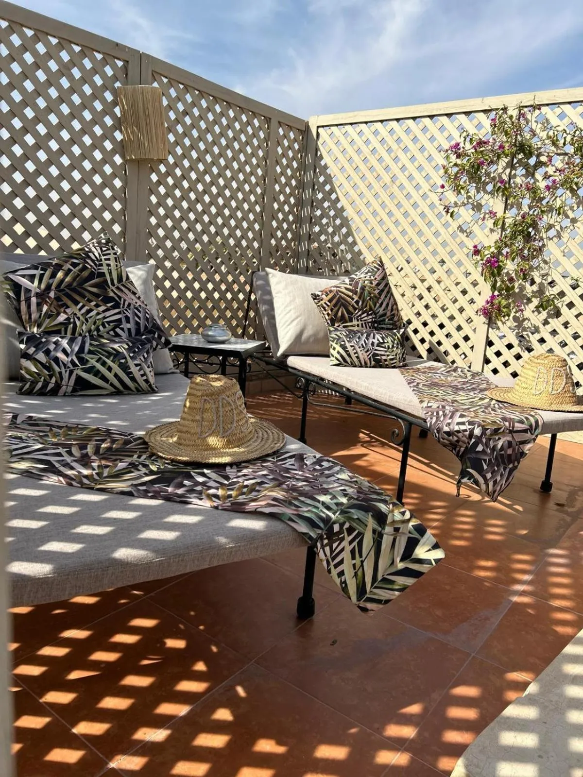 Patio in Riad Dollar Des Sables & Spa